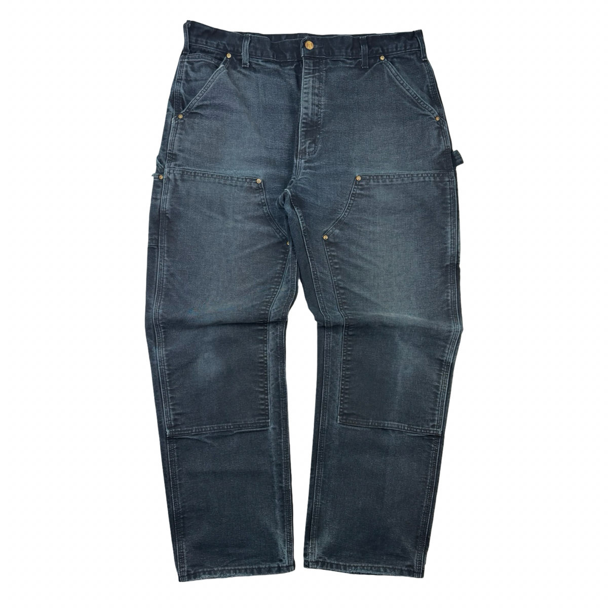 Vintage Carhartt Double Knee Bottoms Faded Black
