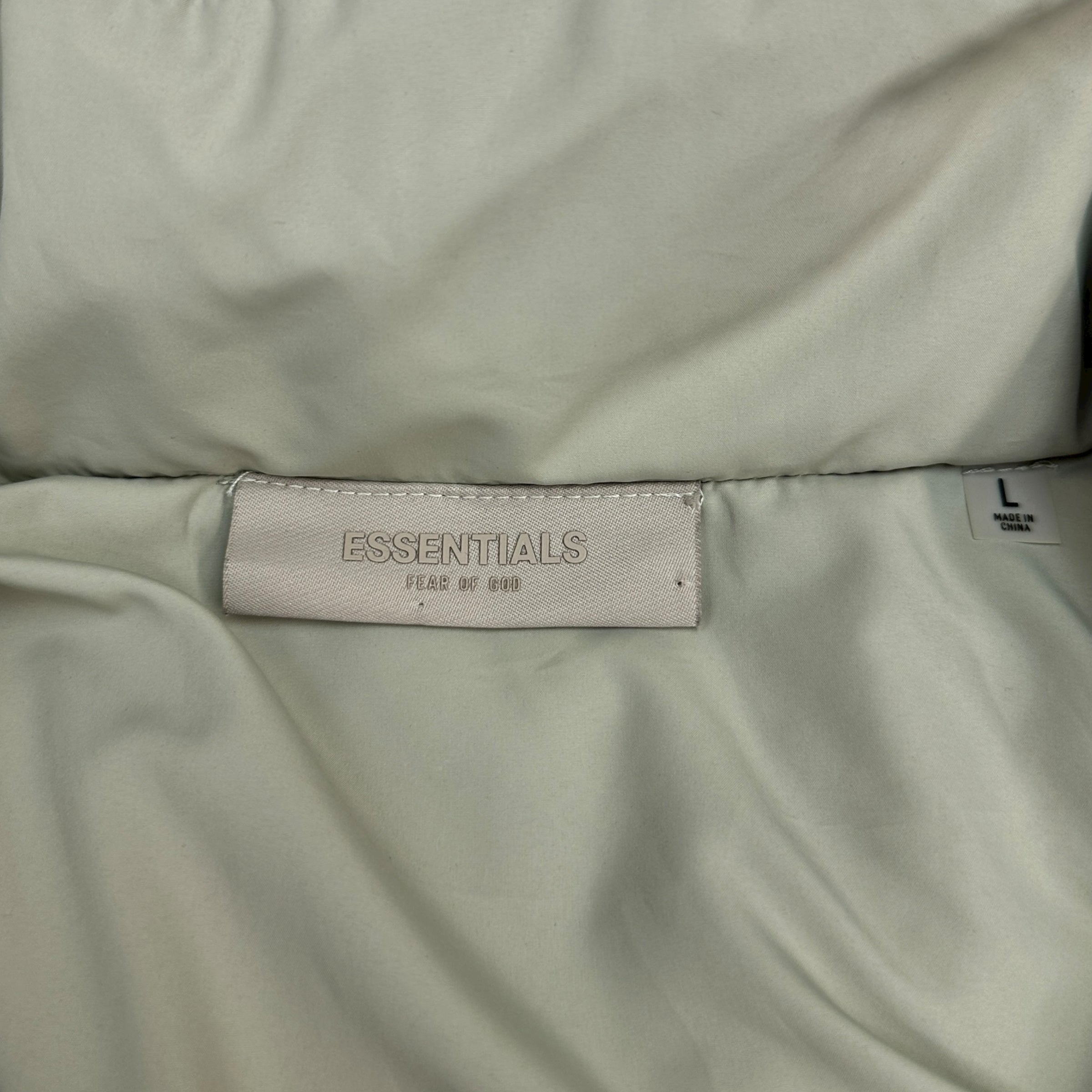 Fear of God Essentials Insulated Anorak Jacket Seafoam