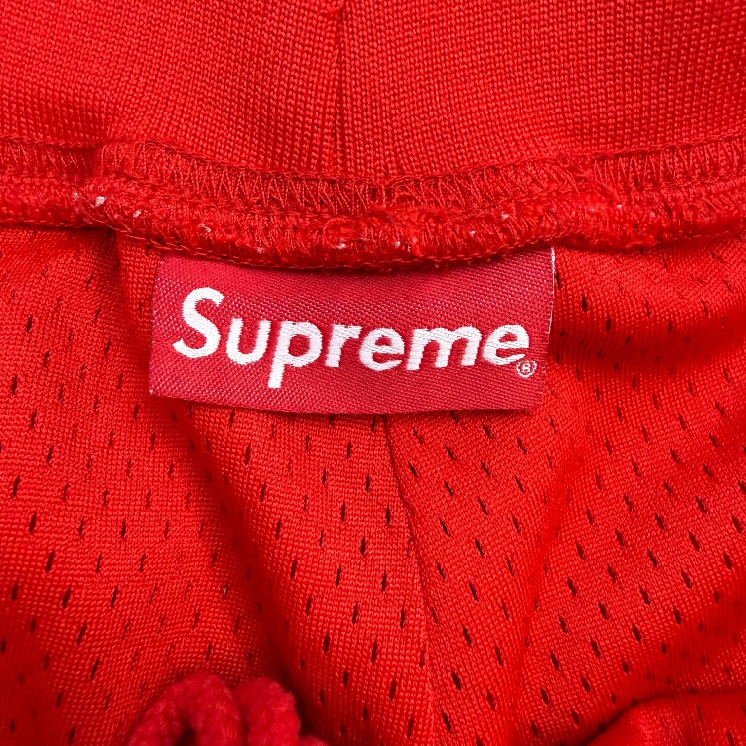 Supreme Rhinestone Basketball Shorts Red