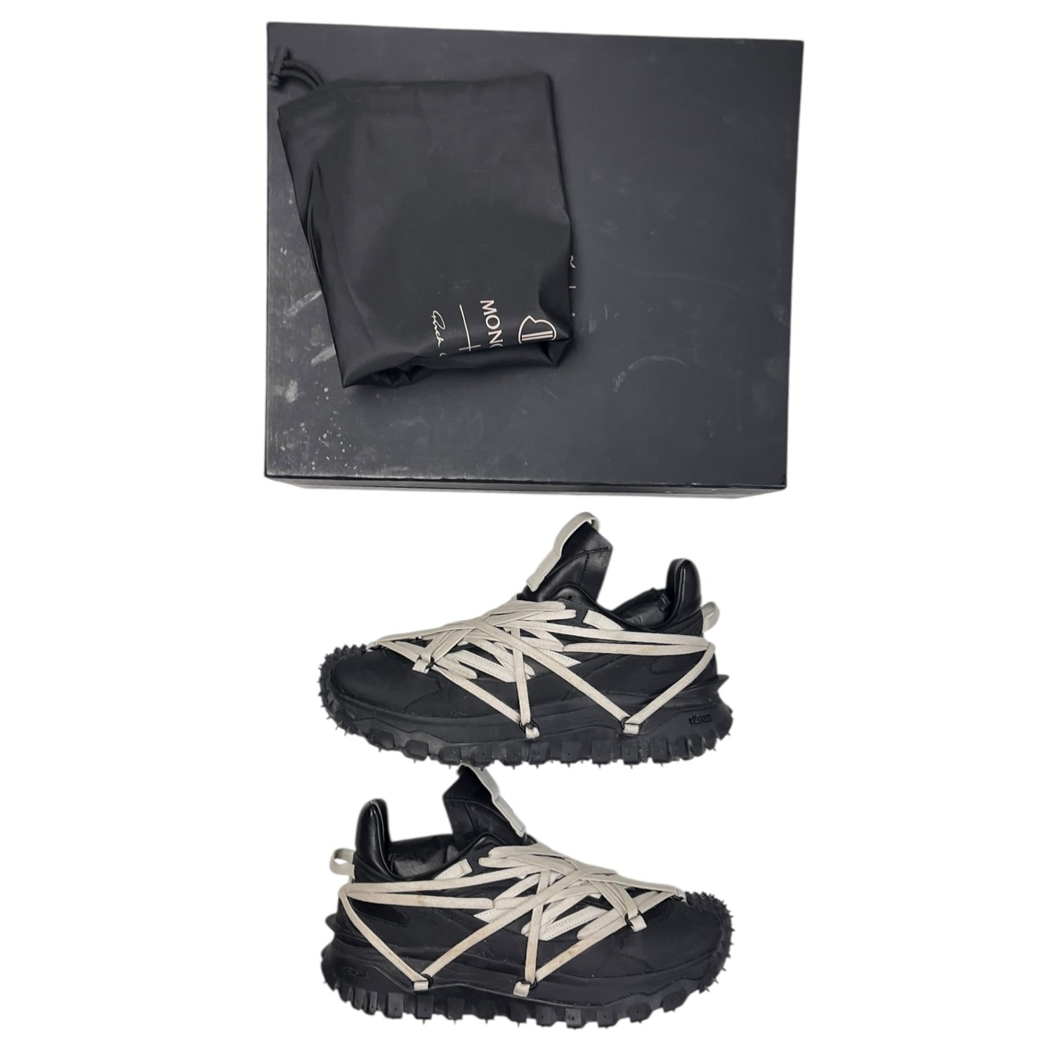 Moncler x Rick Owens Trailgrip Megalace Black (Used)
