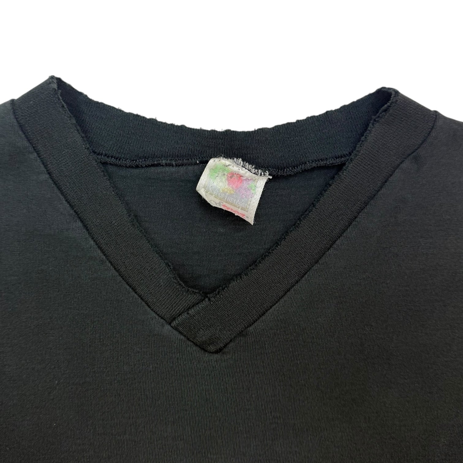 Vintage Harley Davidson Winnipeg V Neck Tee Black