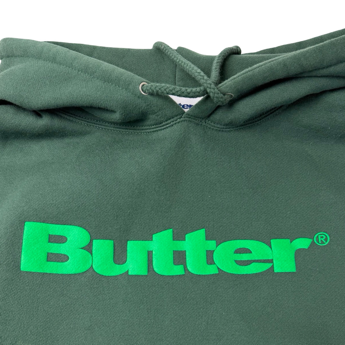 Butter Goods Woodmark Puff Pullover Hood Green