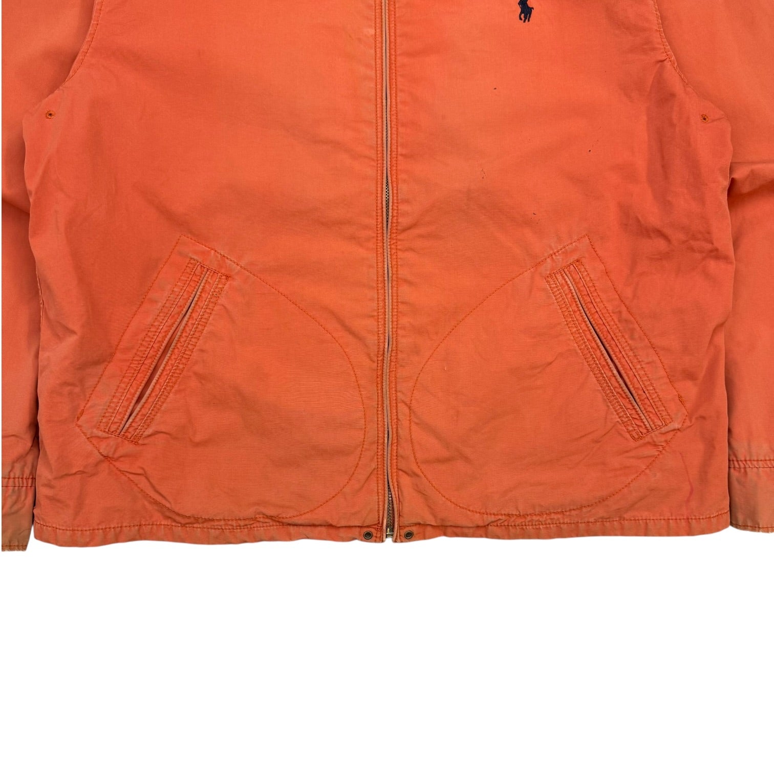 Vintage Polo Ralph Lauren Harrington Jacket Orange