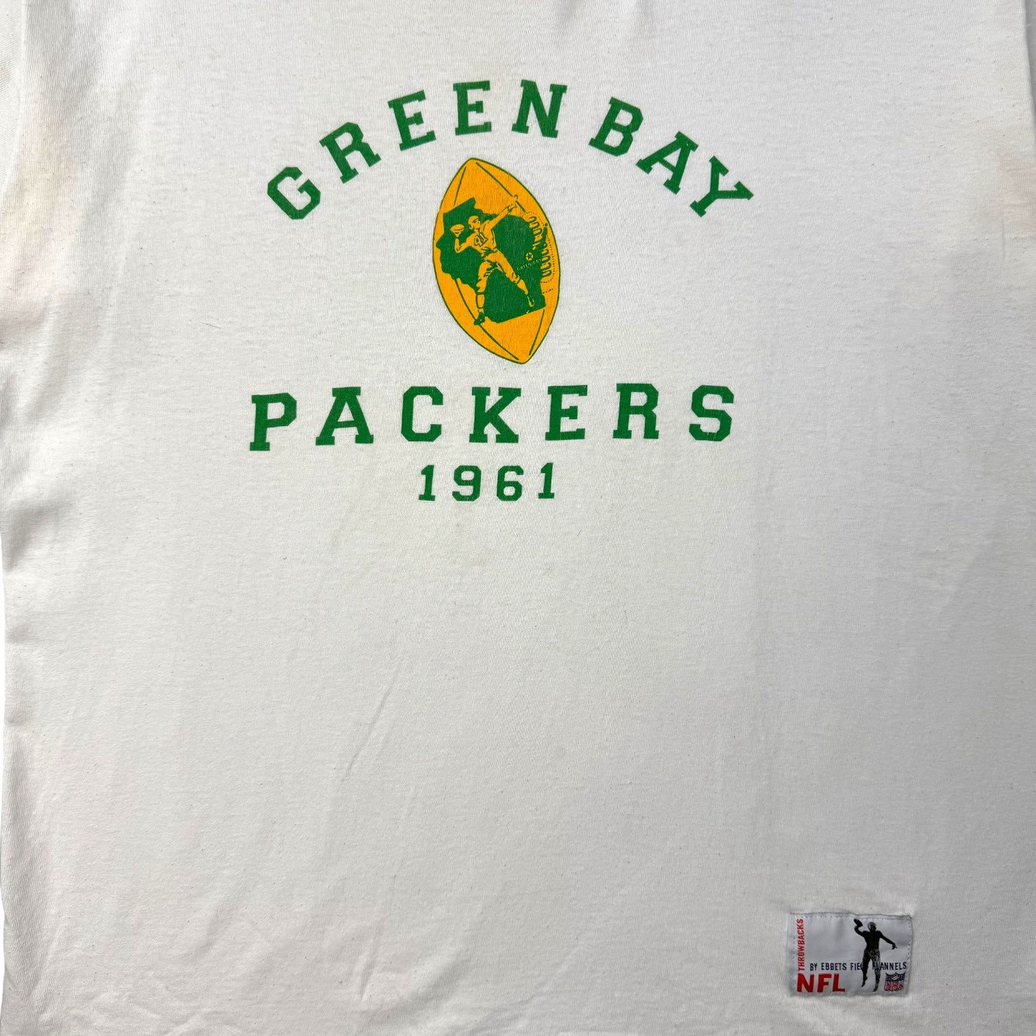 Vintage Green Bay Packers ‘1961’ Tee White