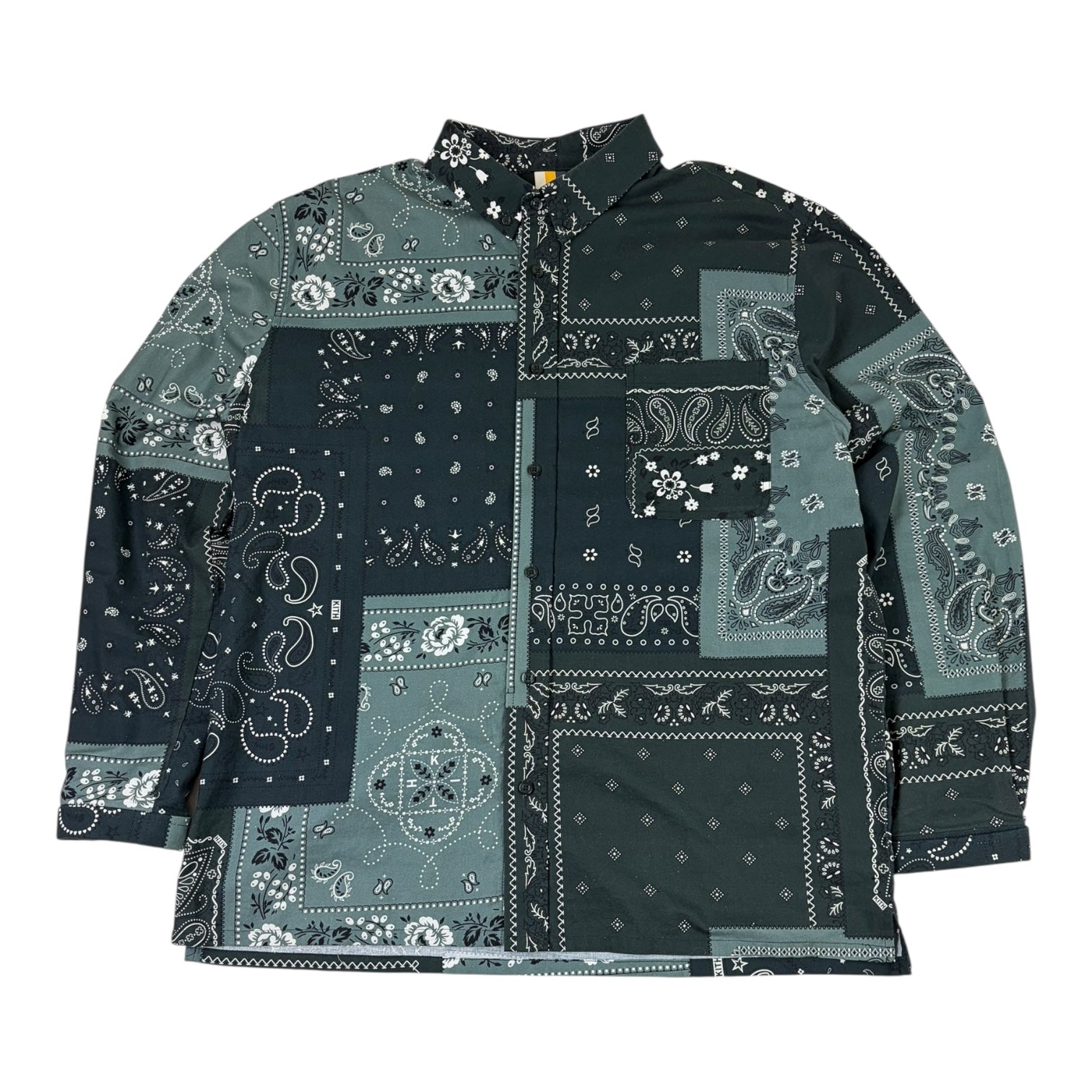 Kith Ludlow Bandana Button Up Blue