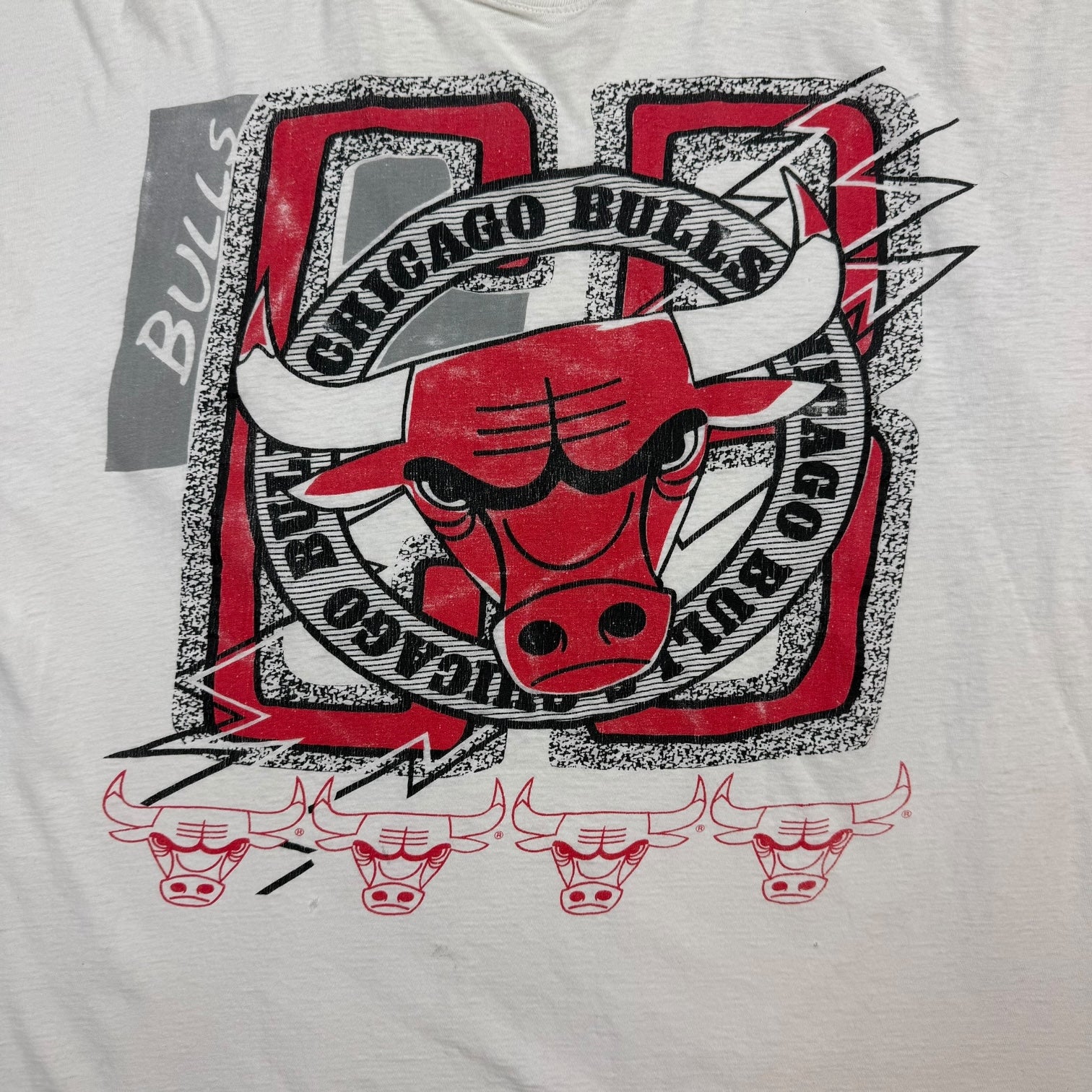 Vintage Chicago Bulls Tee White