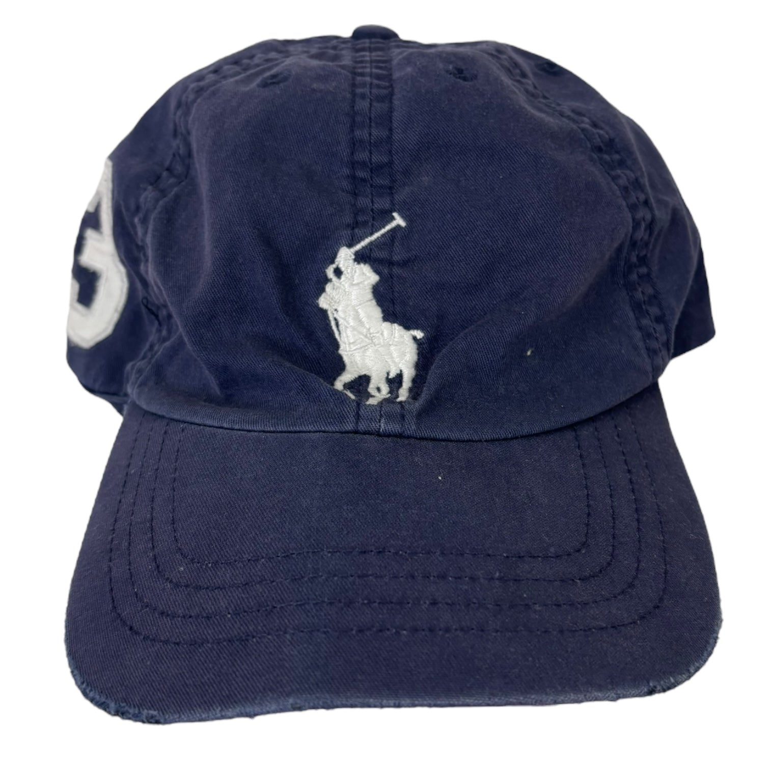 Vintage Polo Ralph Lauren StrapBack Hat Navy