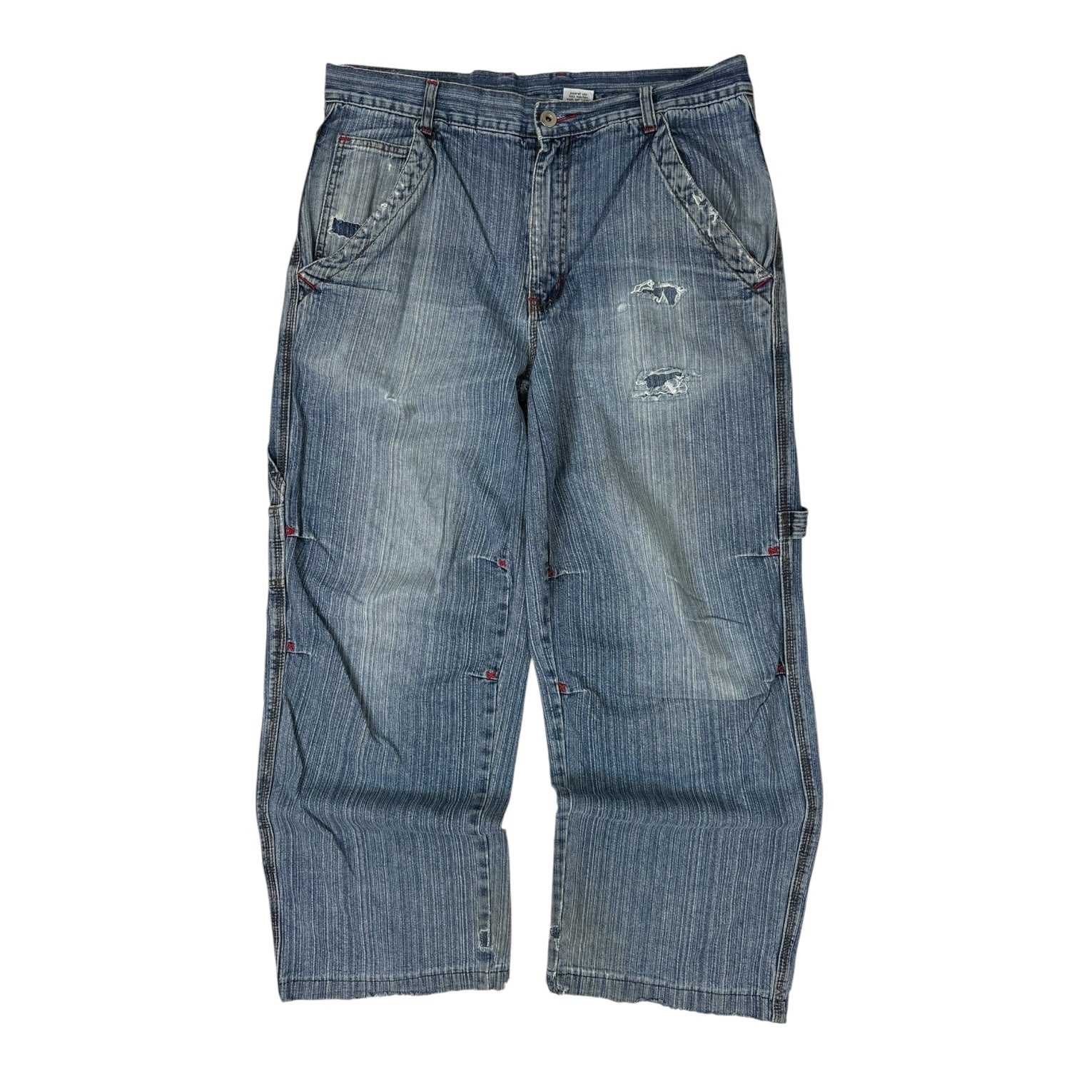 Vintage Y2K Woodpecker Carpenter Jeans Medium Wash