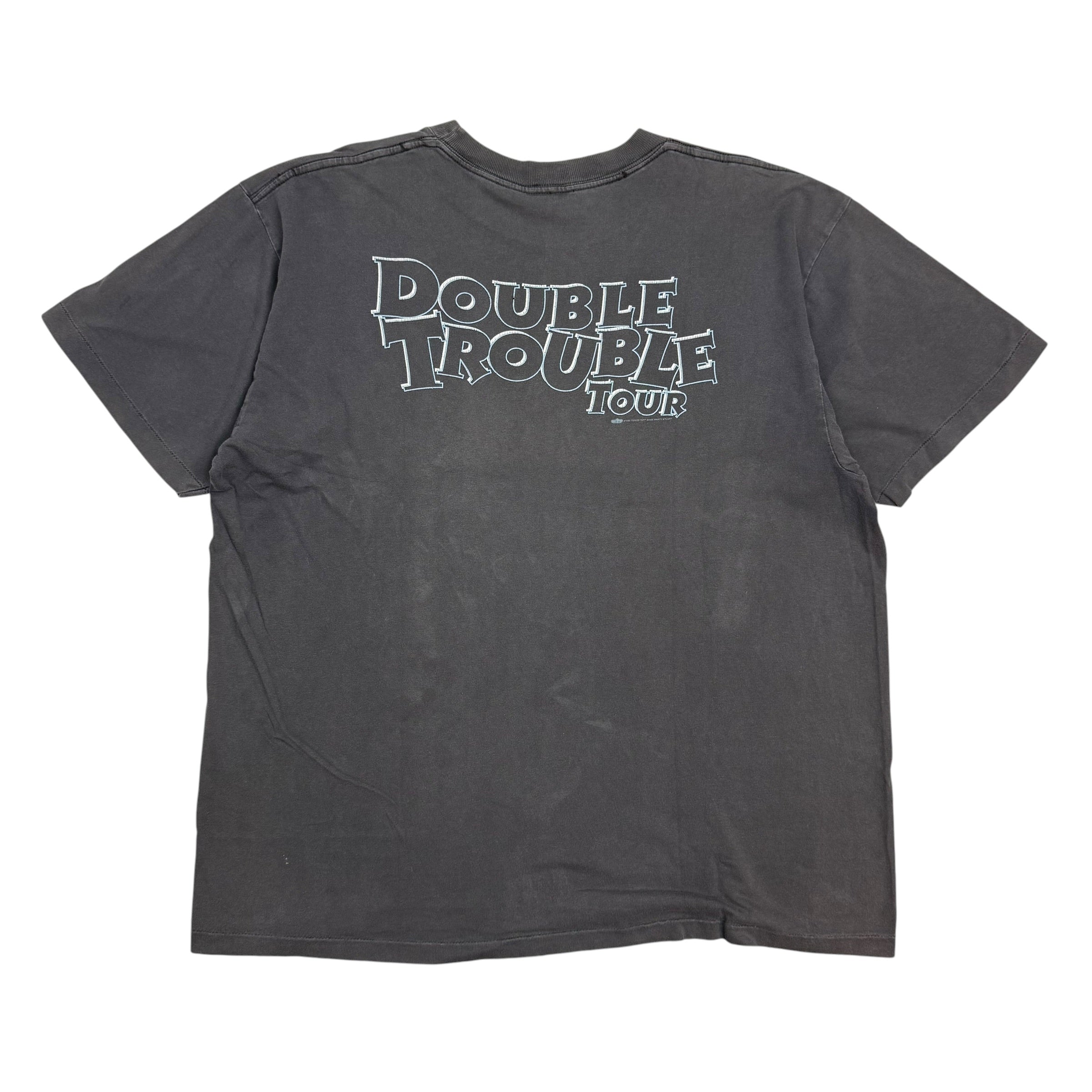 1996 Double Trouble Tour Travis Tritt & Marty Stuart Tee Black