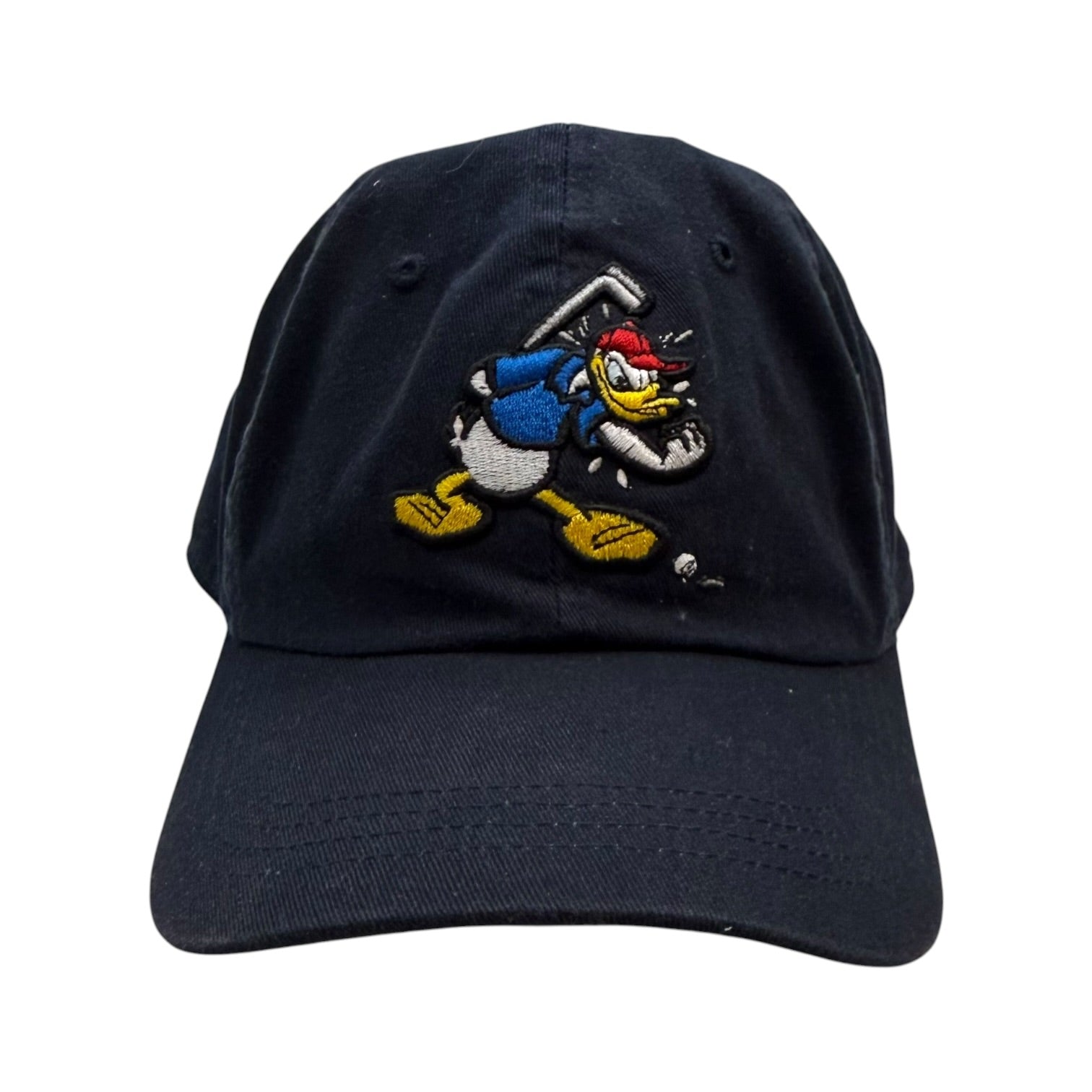 Vintage Disney Donald Duck “Go Home Ball” Golf Hat Navy Blue