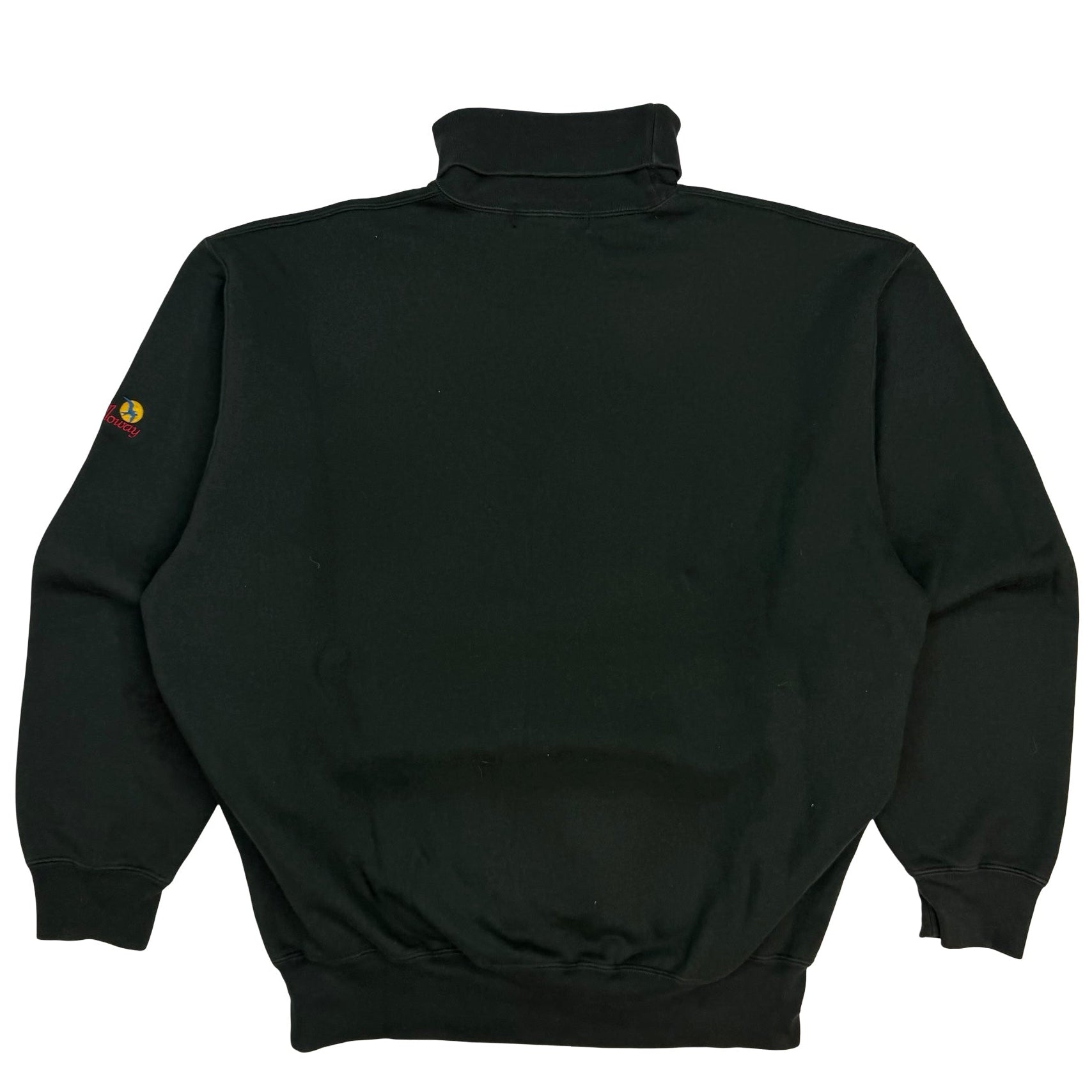 Vintage Polo Ralph Lauren Golf Turtleneck Sweatshirt Black