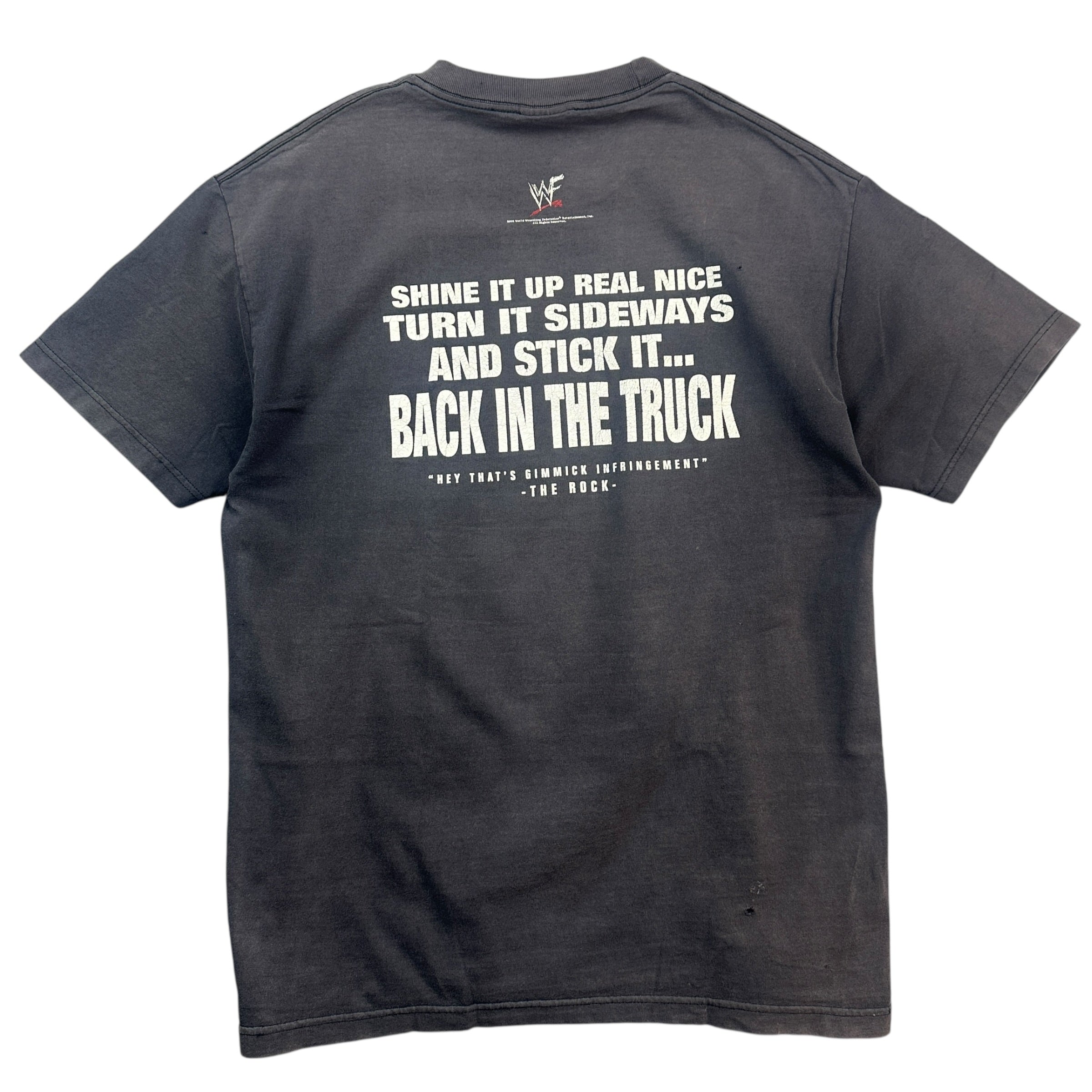 Vintage WWF Crew Backstage Tee Black