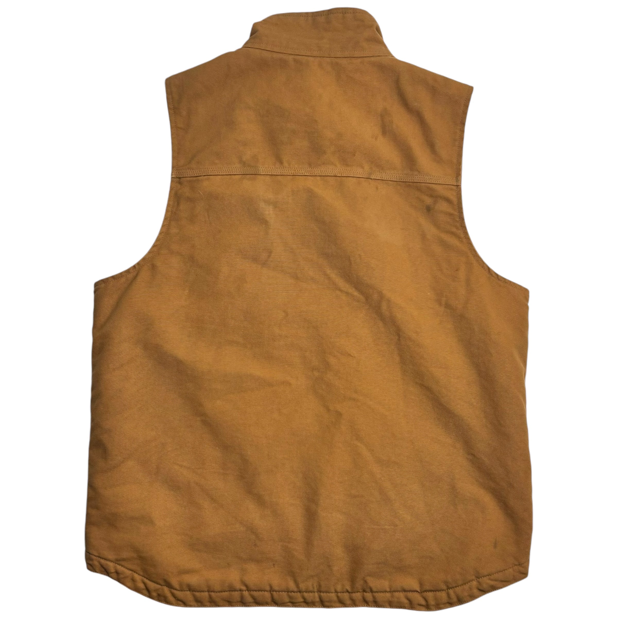 Carhartt Sherpa Lined Canvas Vest Tan