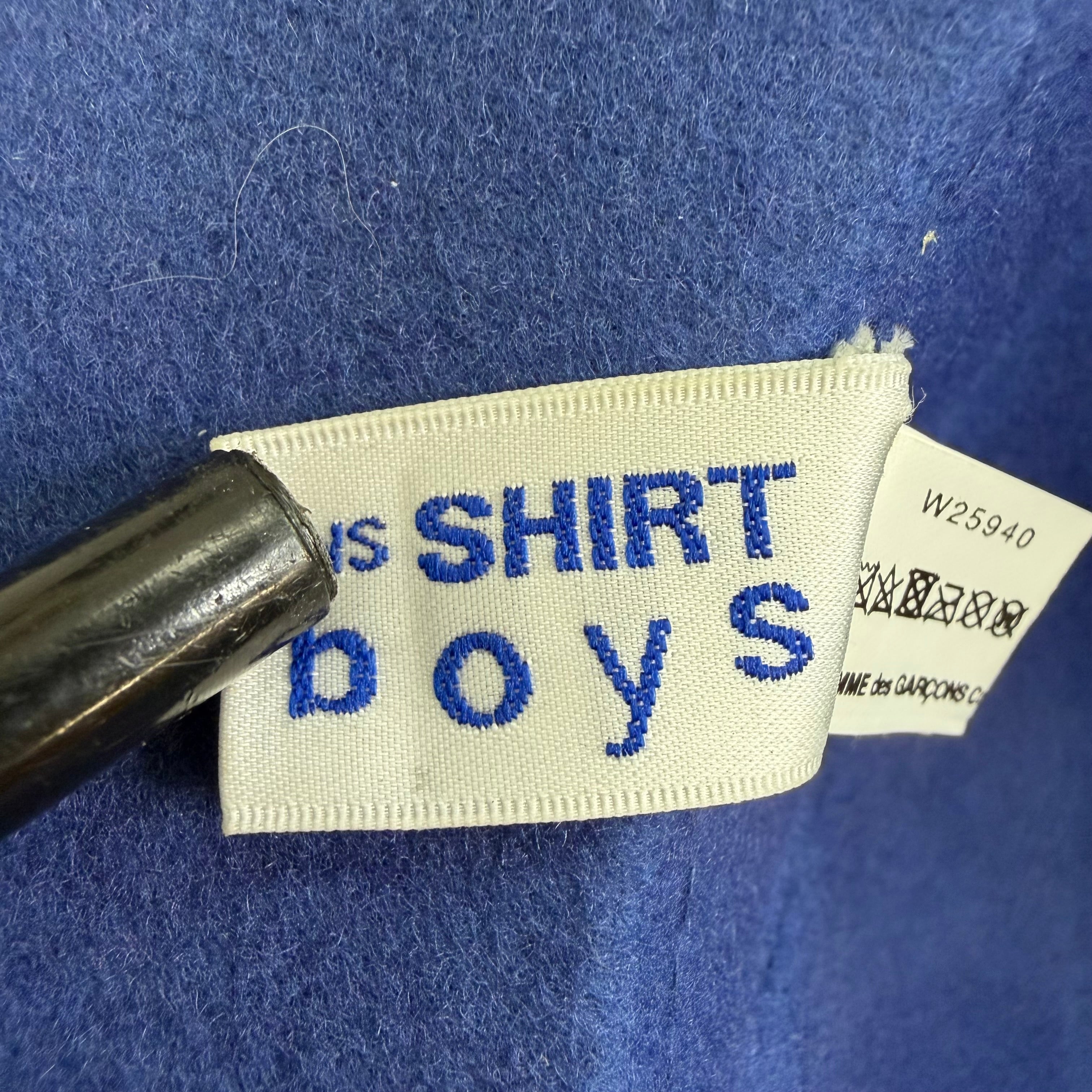 Comme Des Garçons Shirt Boys Soccer Ball Hat Royal Blue