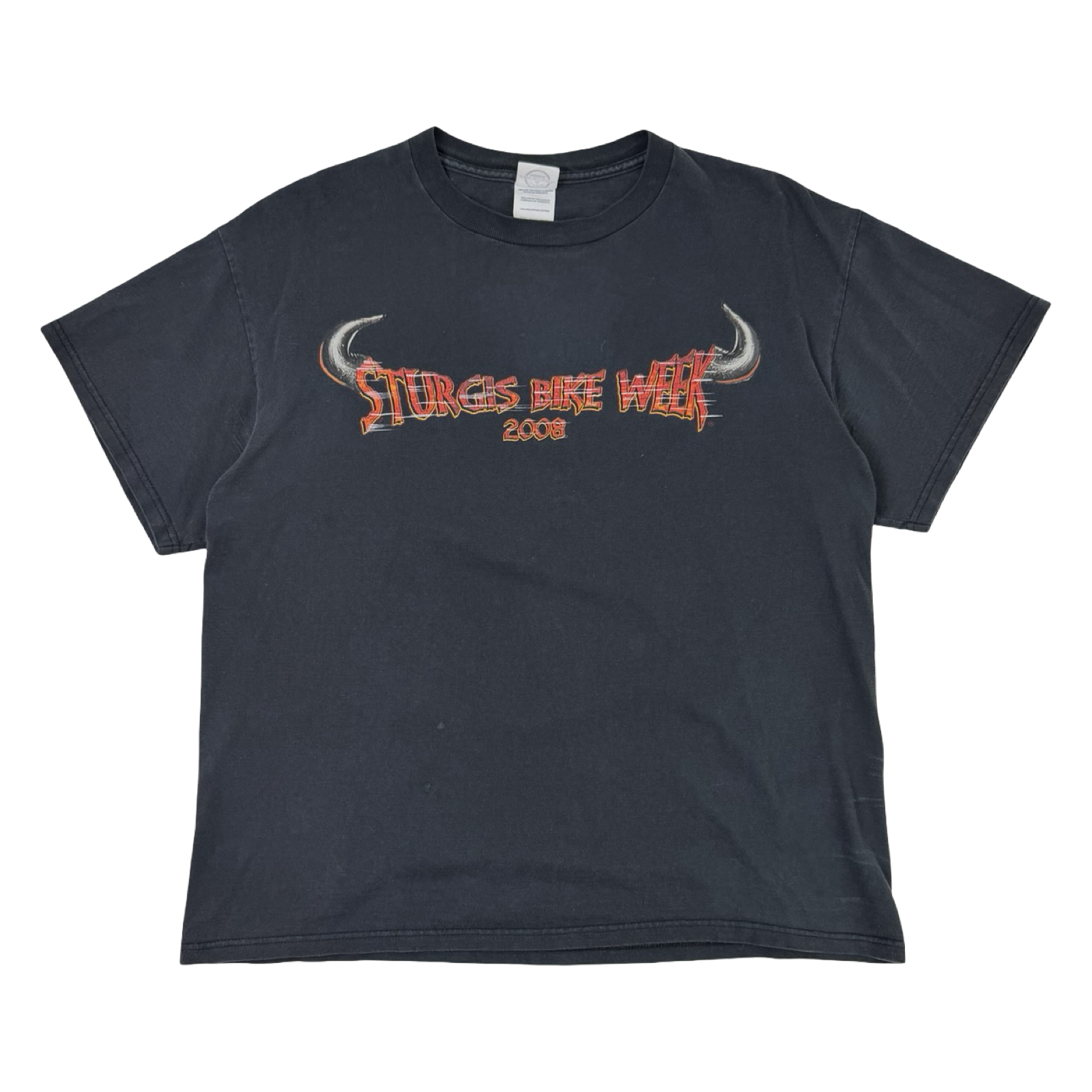 Vintage Sturgis Bike Week 2008 T-Shirt Black