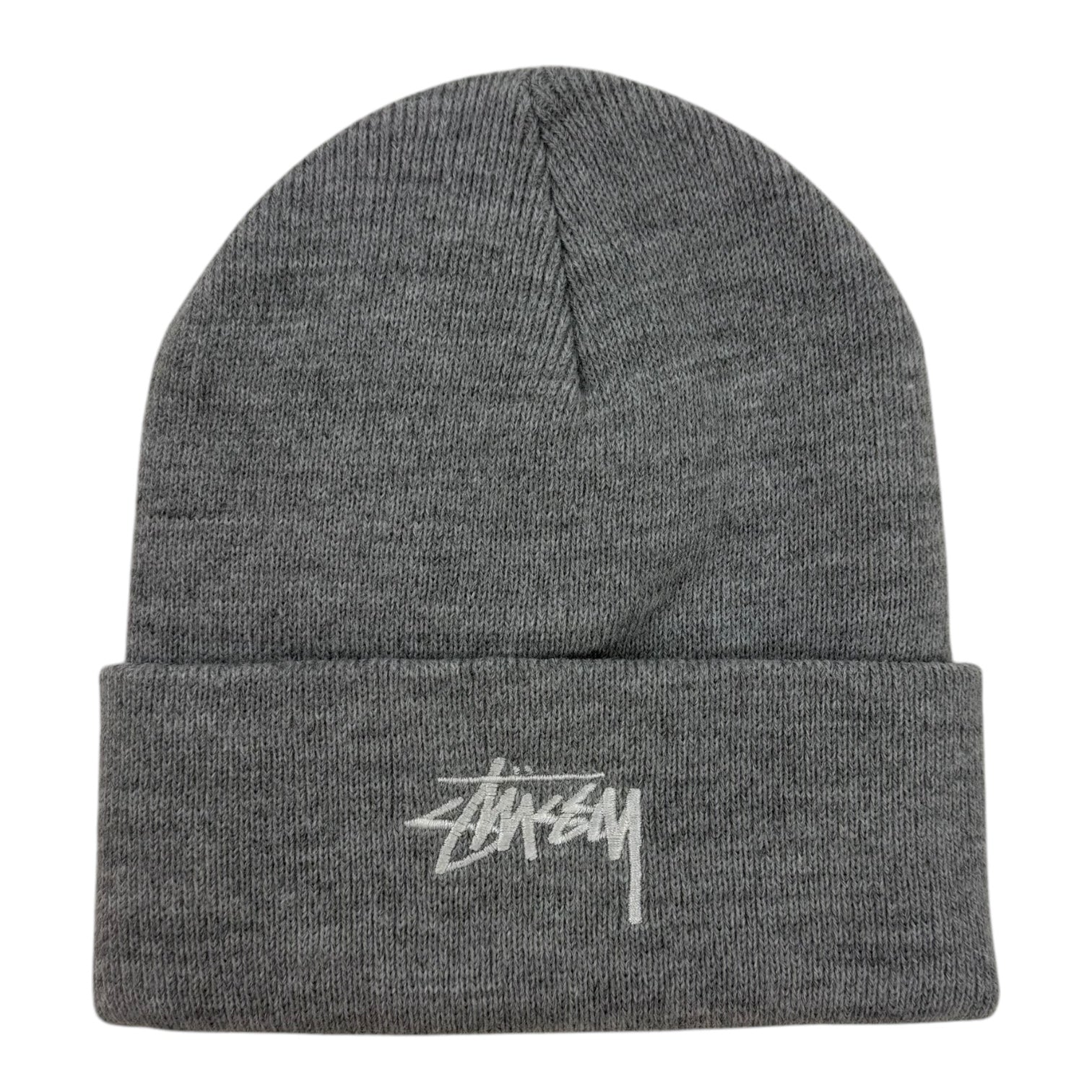 Stüssy Basic Cuff Beanie Grey