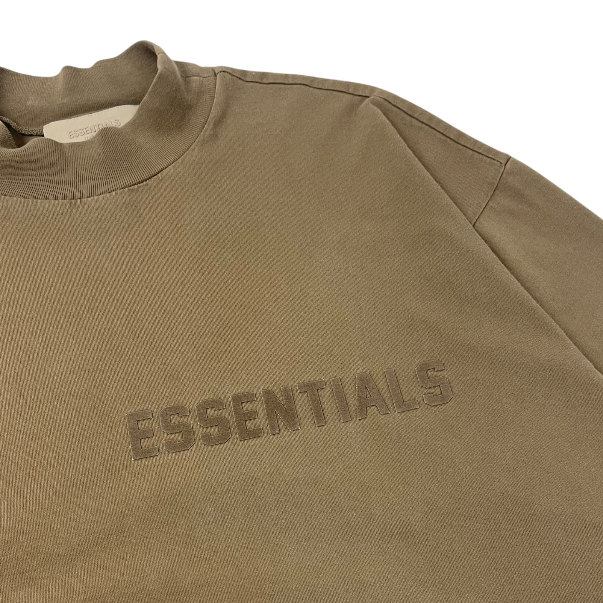 Fear of God Essentials L/S T-Shirt Olive