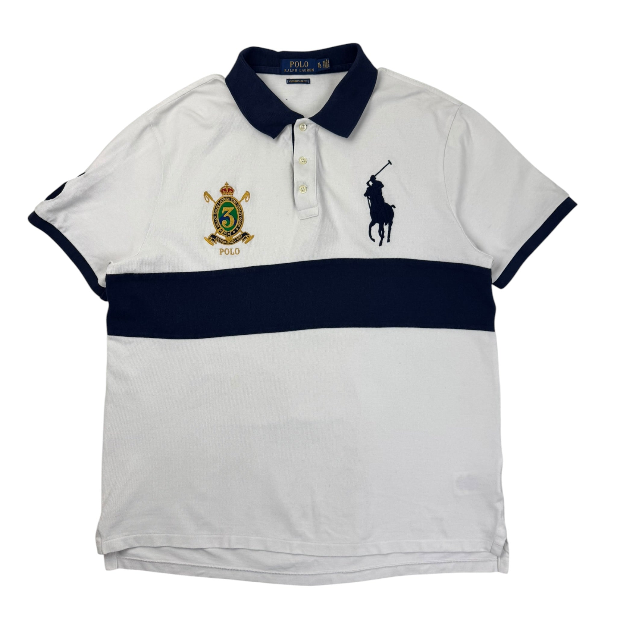 Polo Ralph Lauren Big Pony Stadium Shirt White