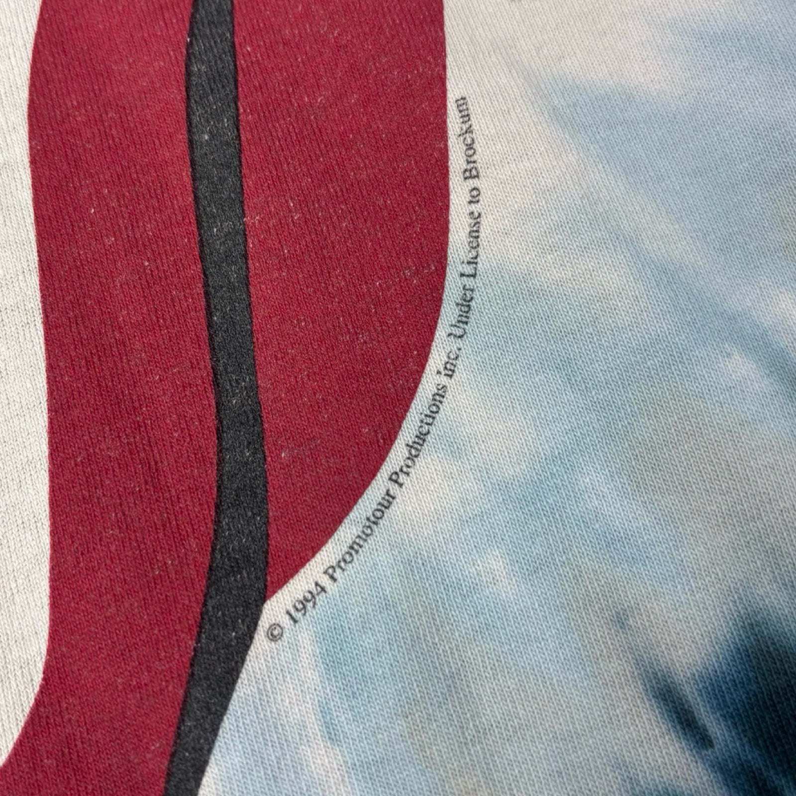 1994 Rolling Stones Voodoo Lounge Tour Tye Dye T-Shirt