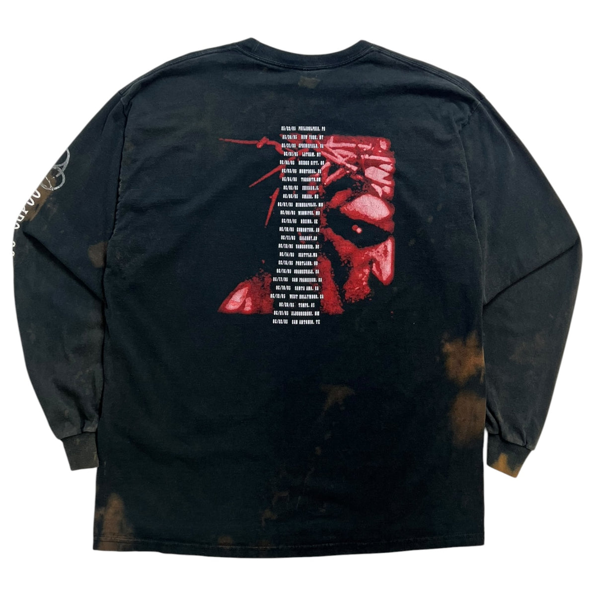 Vintage 1990’s Deicide “Once Upon The Cross” Long Sleeve T-Shirt Black