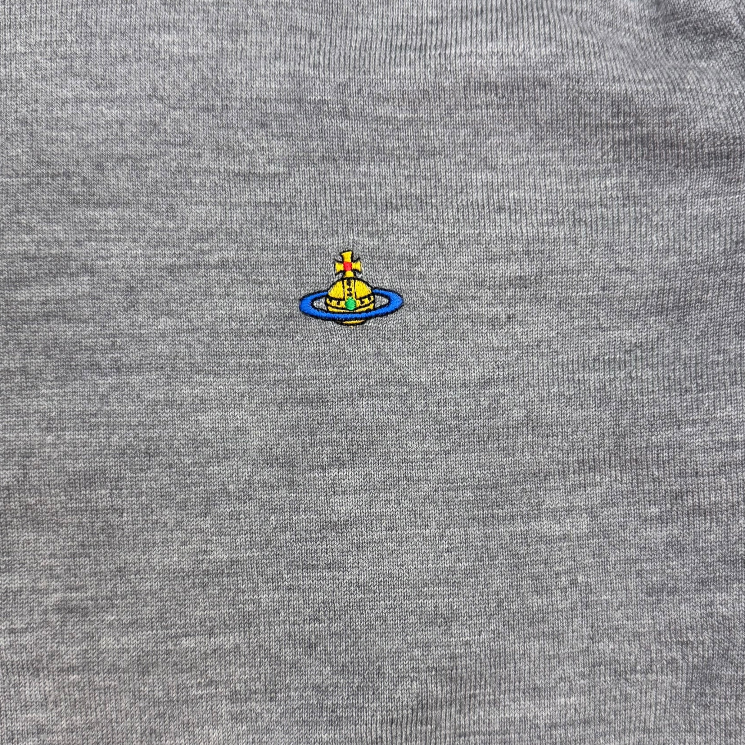 Vivienne Westwood Knit Crewneck Sweater Grey