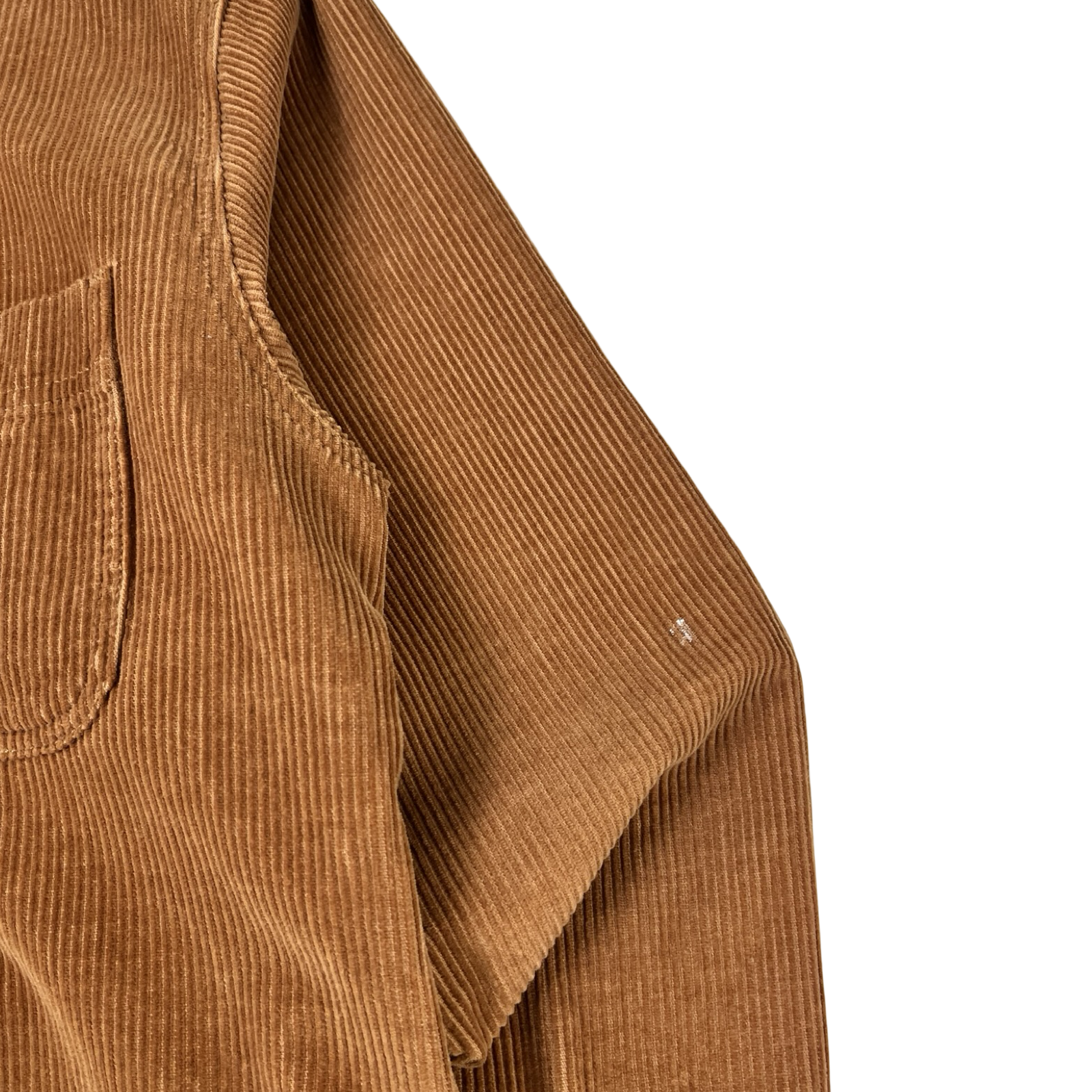 Stüssy Wide Wale Cord Zip Shirt Copper