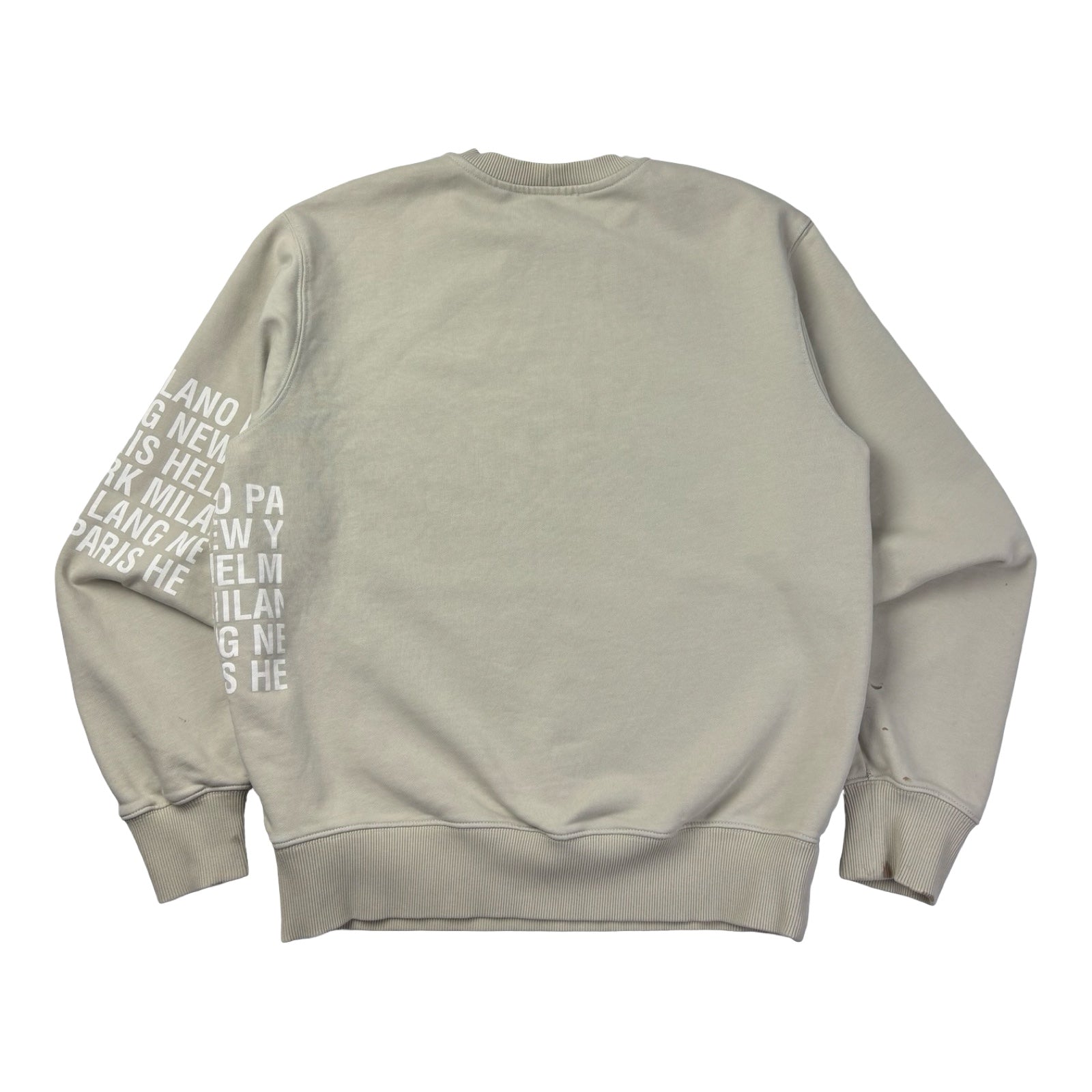 Helmut Lang Crewneck Light Beige