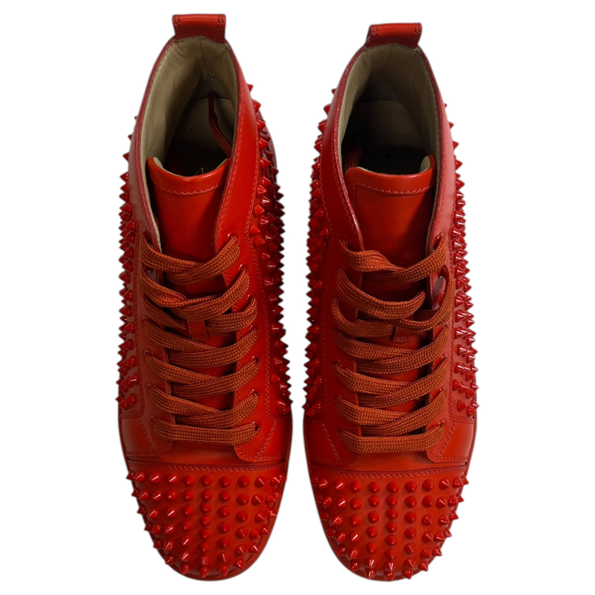 Christian Louboutin Louis Spikes High-Top Sneakers (Used)