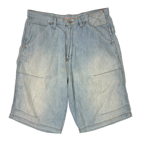 Vintage Phat Farm Baggy Jean Short Light Wash