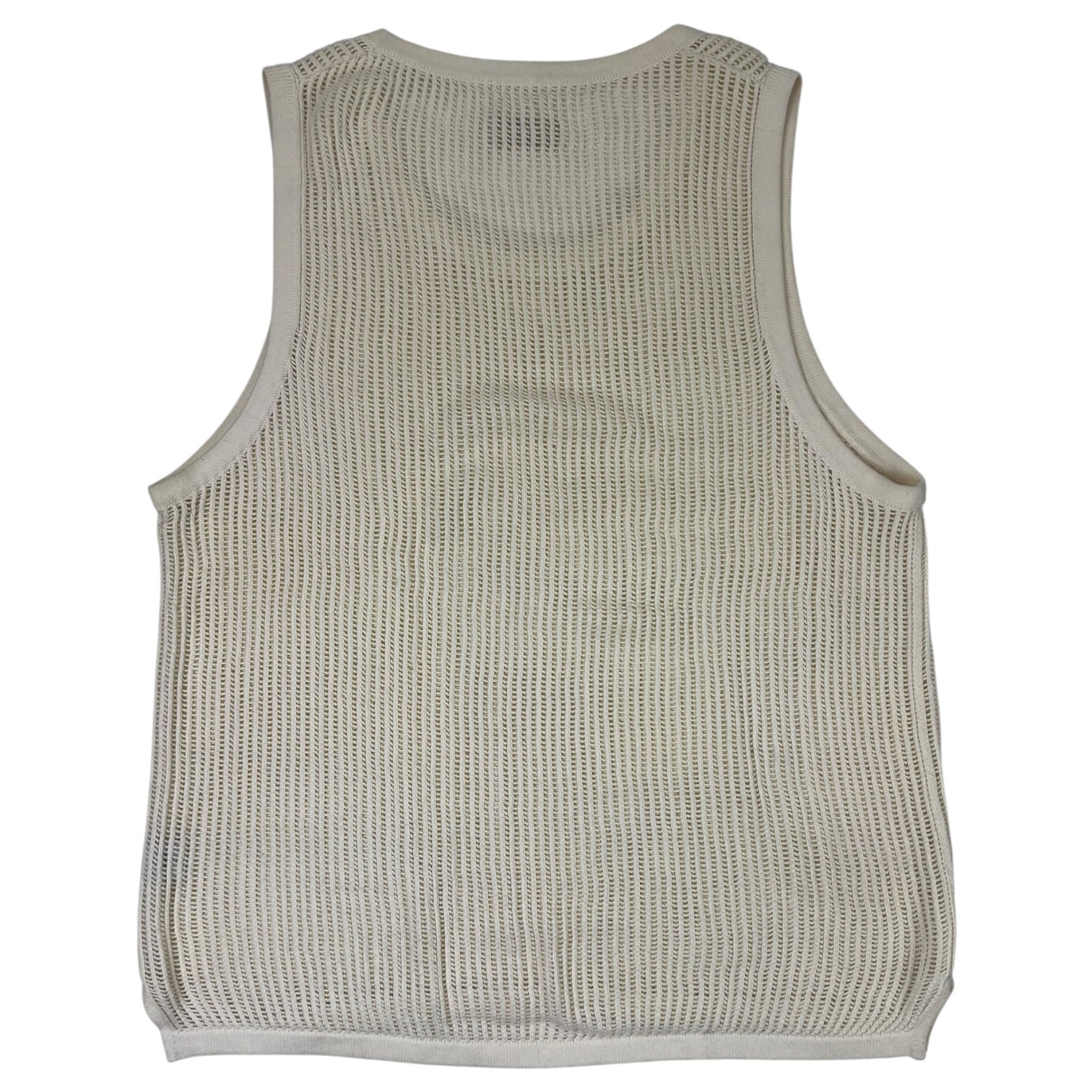 Aime Leon Dore Mesh Knit Tank Top Cream
