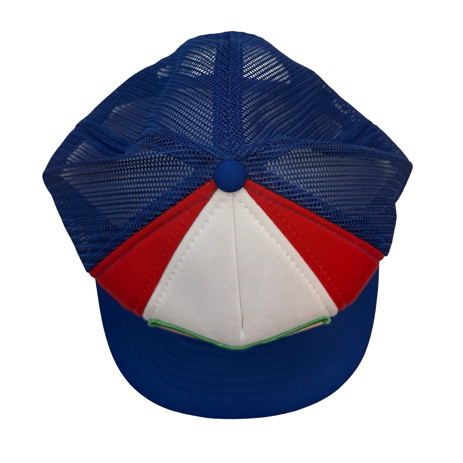 Vintage Roy’s Blasting & Drilling Mesh Snapback Hat Red/Blue