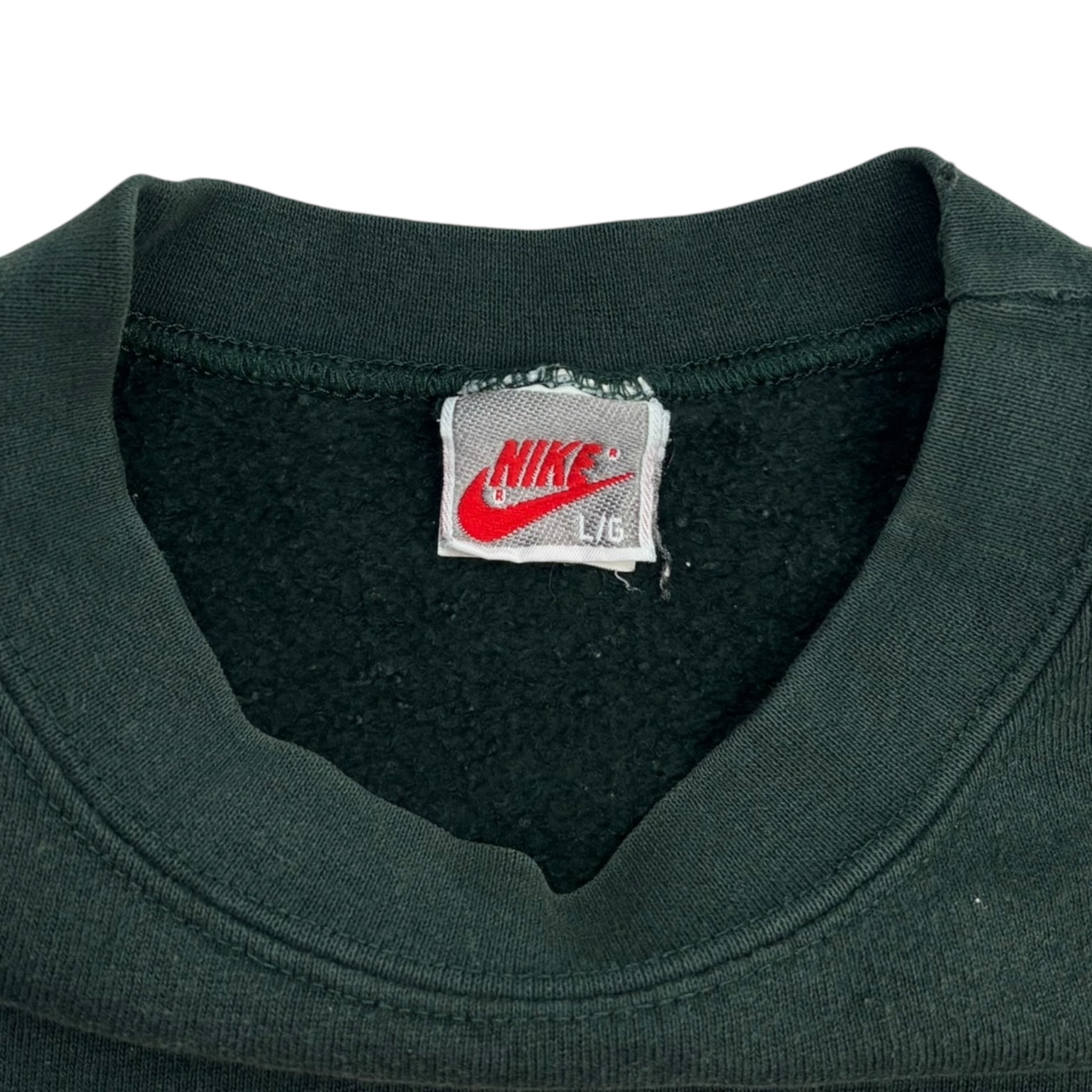 Vintage Nike Athletics Crewneck Green