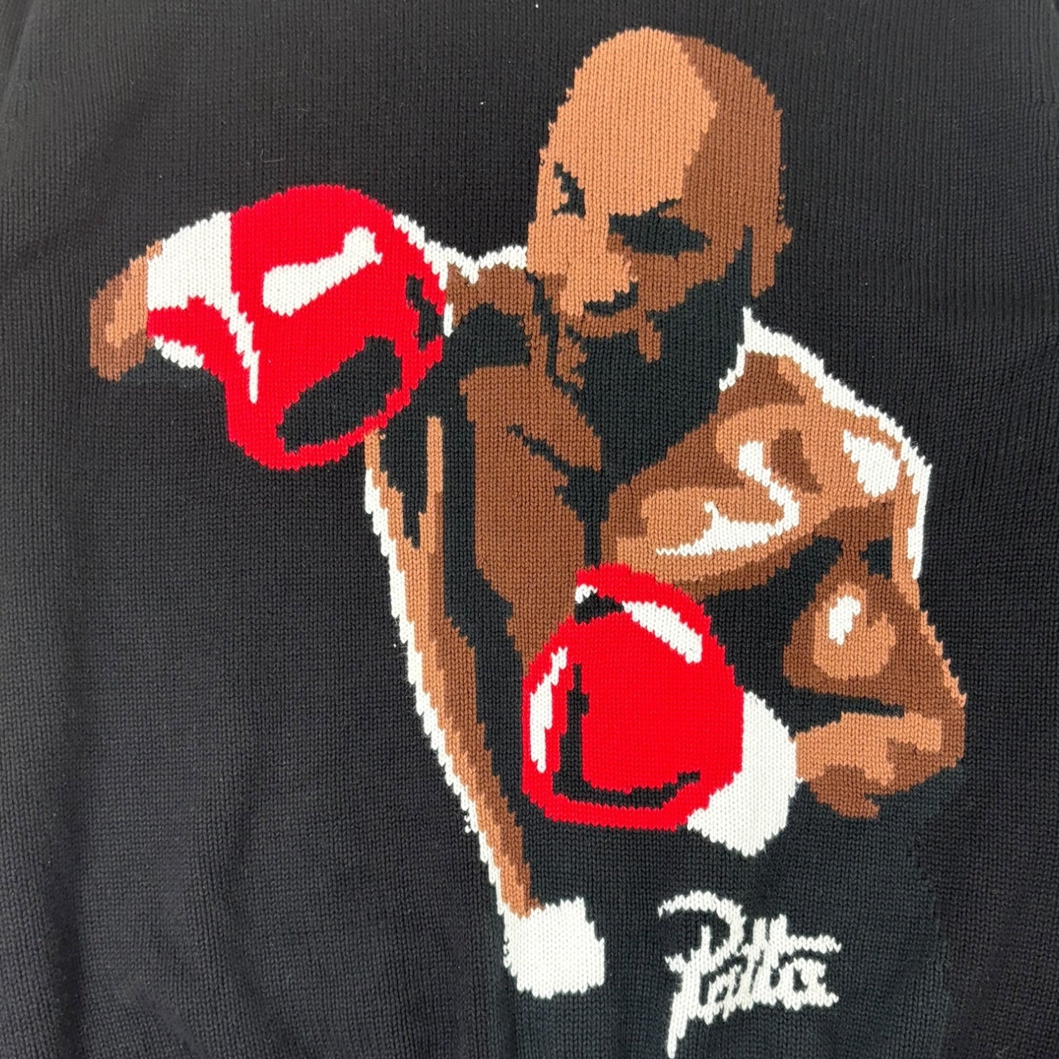 Patta Boxer Knit Sweater Black
