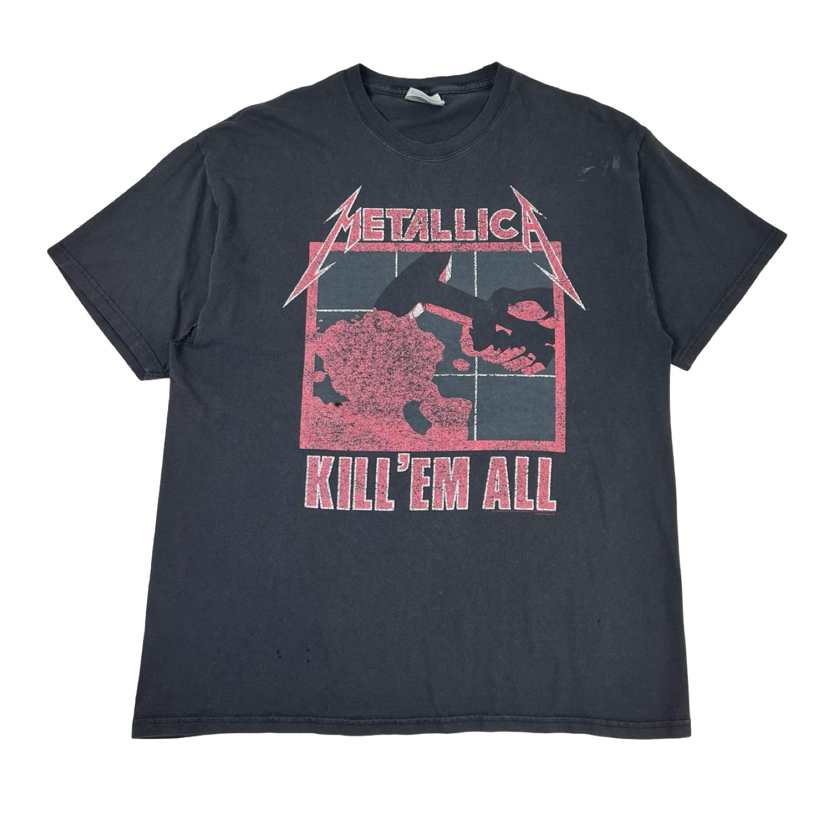 Vintage 2007 Metallica debut album Kill Em All T-Shirt Black