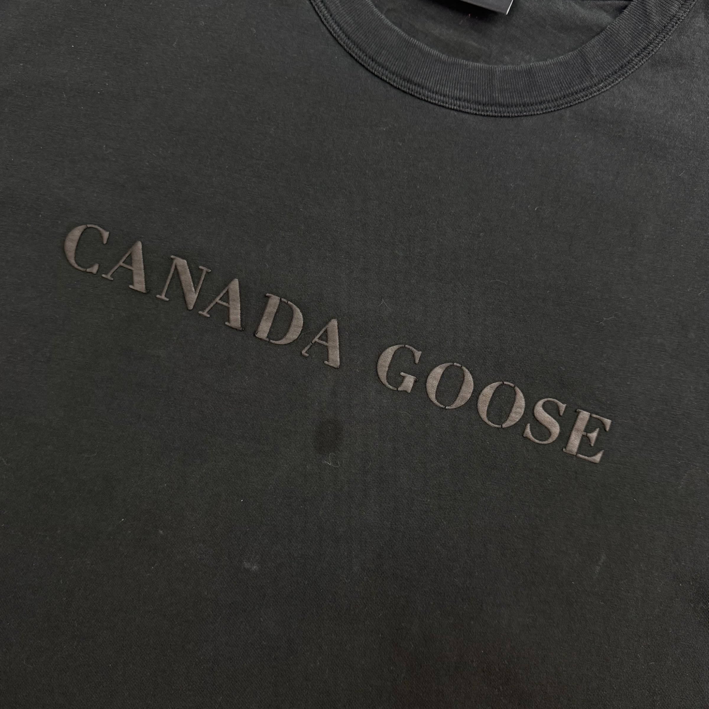 Canada Goose Logo Tee Black/Black