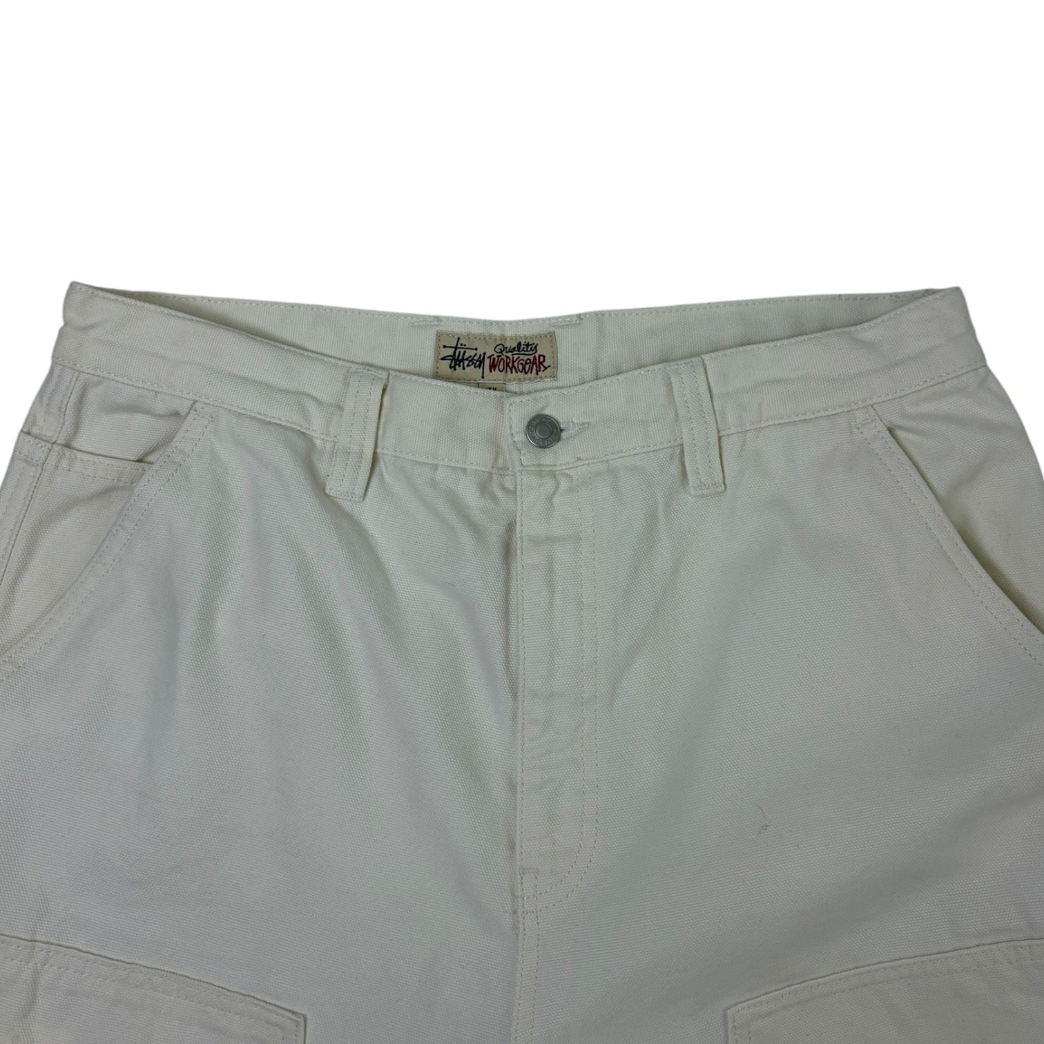 Stussy Canvas Work Pants Bone