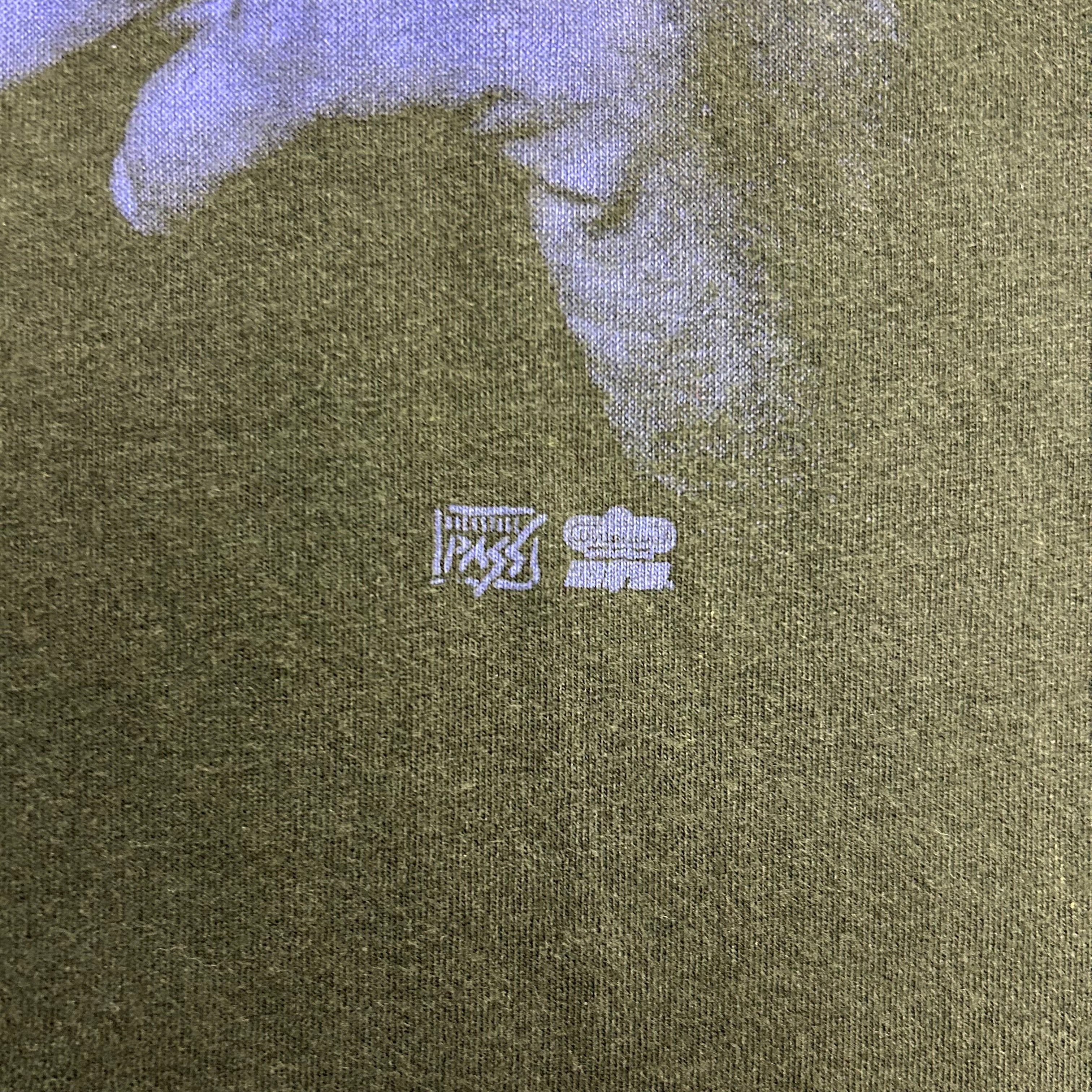 1993 Jimi Hendrix Big Face Tee Black