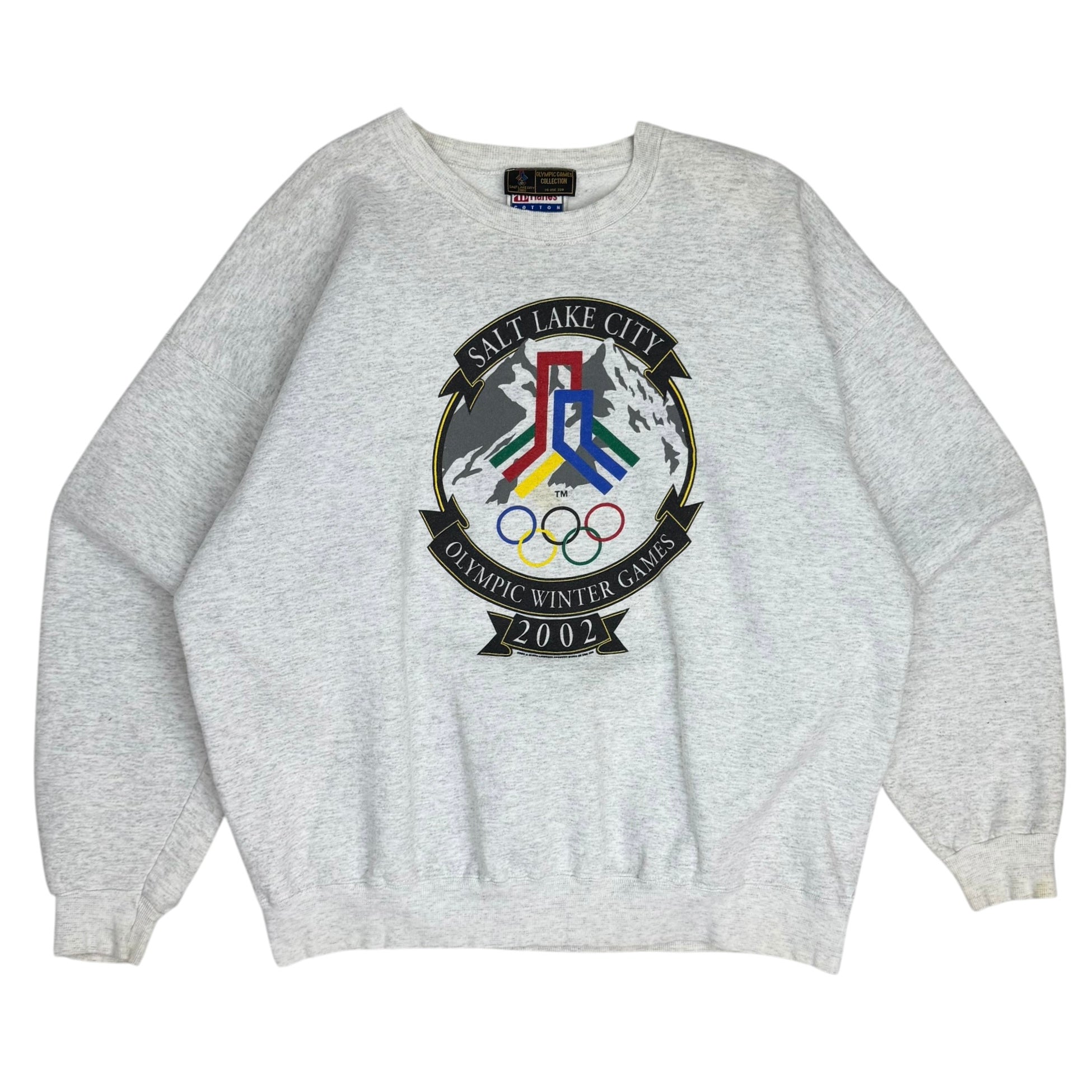 2002 Olympic Winter Games Salt Lake City Crewneck Grey