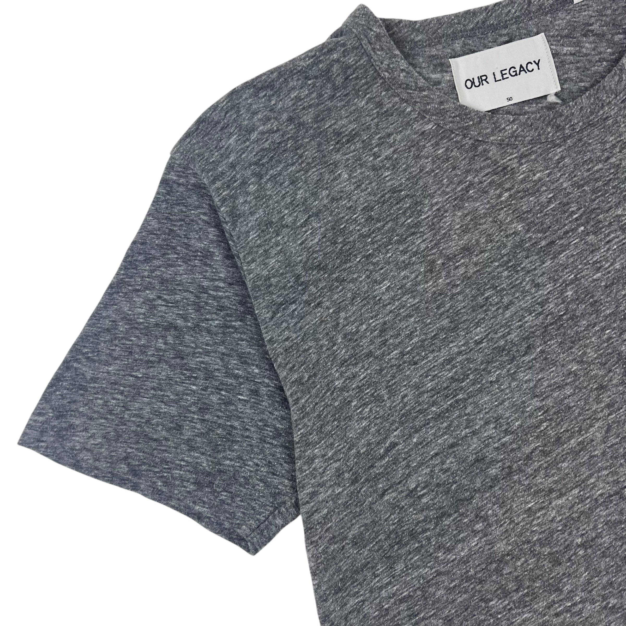 Our Legacy Blank T-Shirt Grey