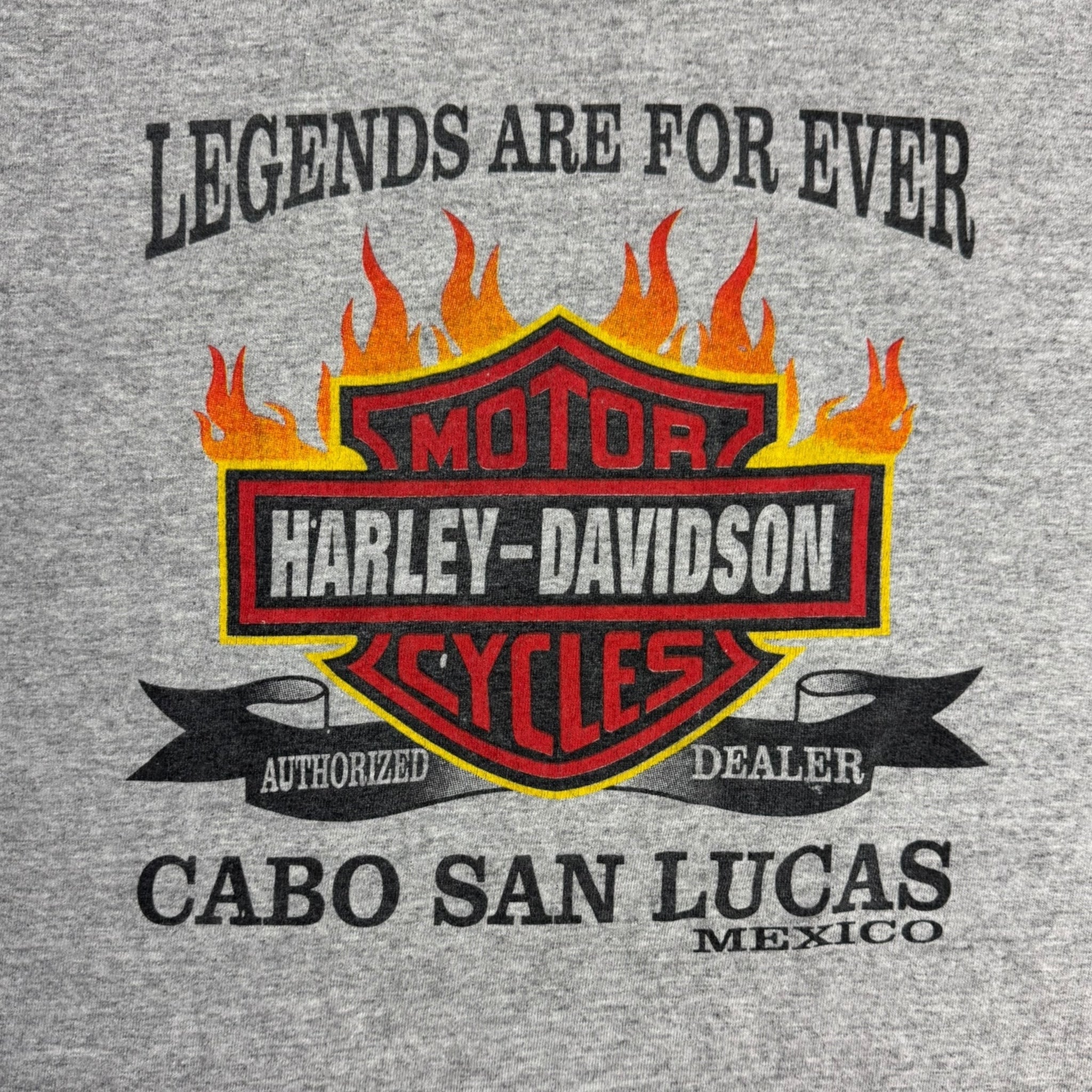 Vintage Harley Davidson Cabo San Lucas Mexico T-Shirt
