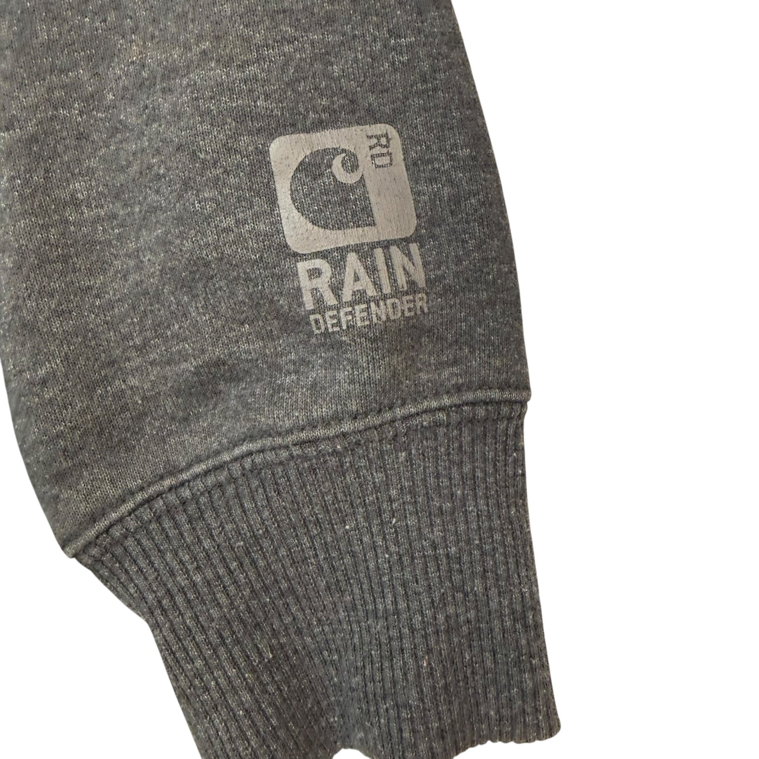 Vintage Carhartt Zip Up Hoodie Grey