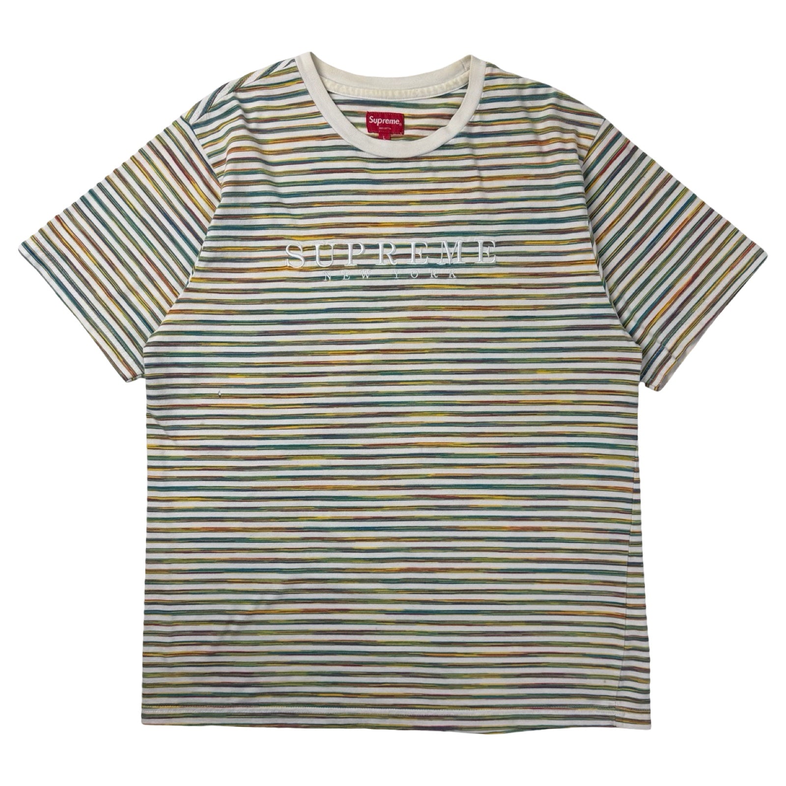 Supreme Static Stripe Top White (SS18)