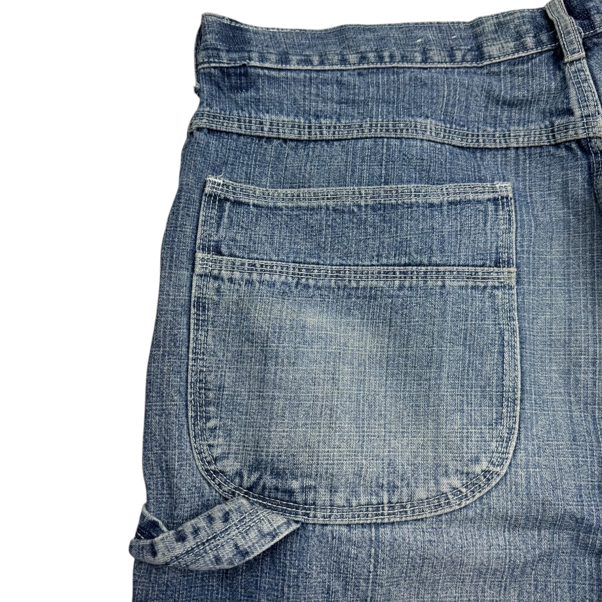 Vintage Y2K Brooklyn Express Denim Shorts