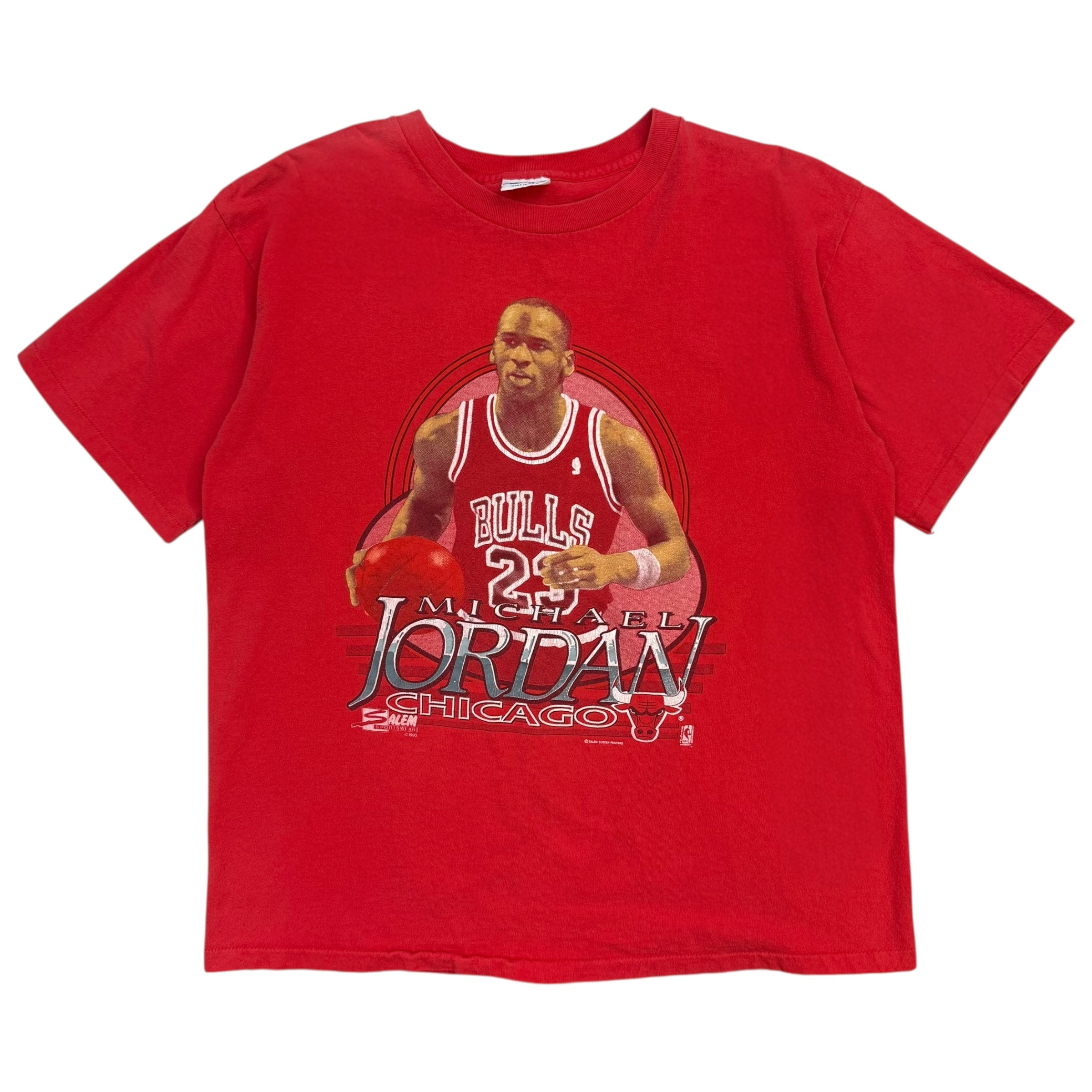 1990 Salem Sports Michael Jordan Tee Red