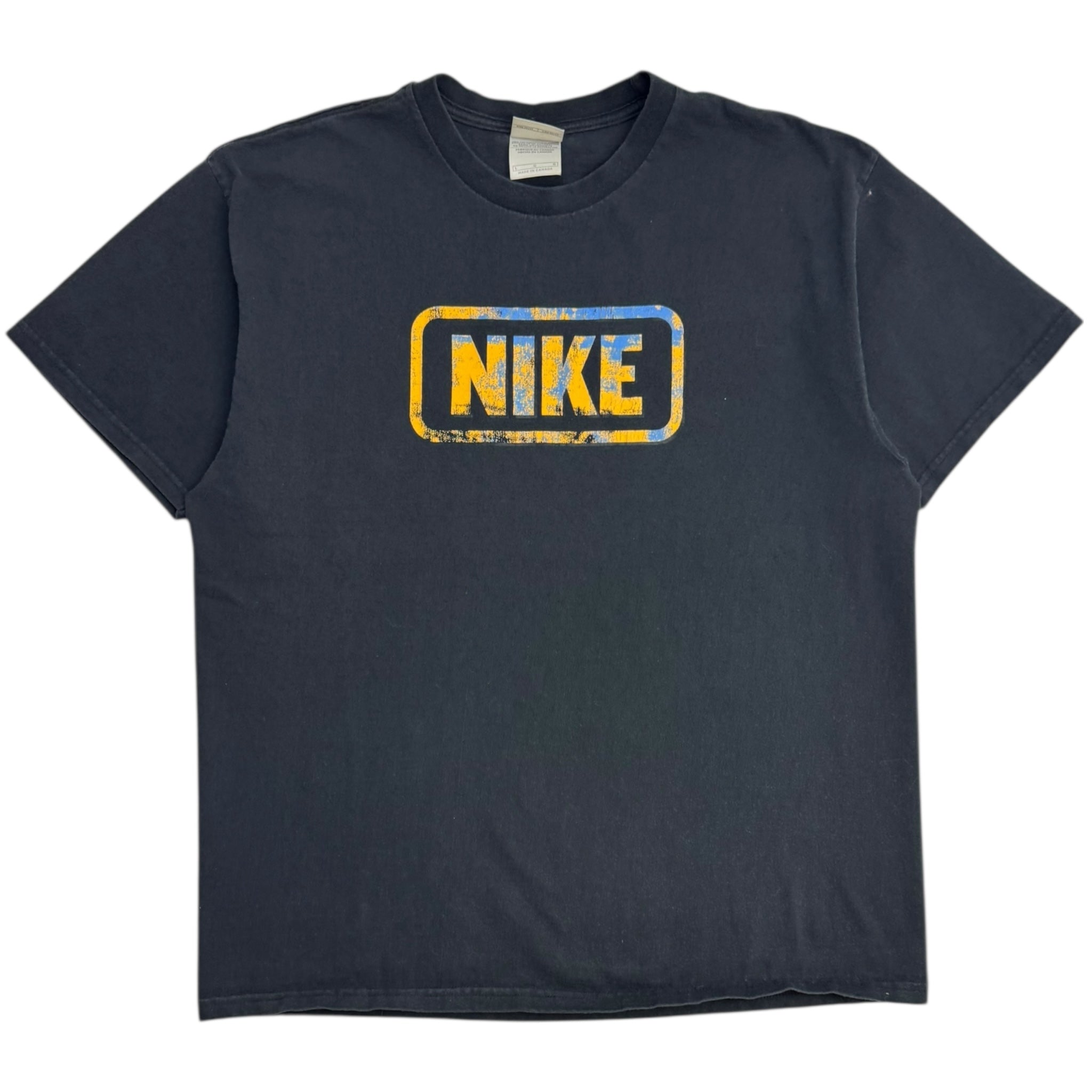 Vintage Nike Spellout T-Shirt Black