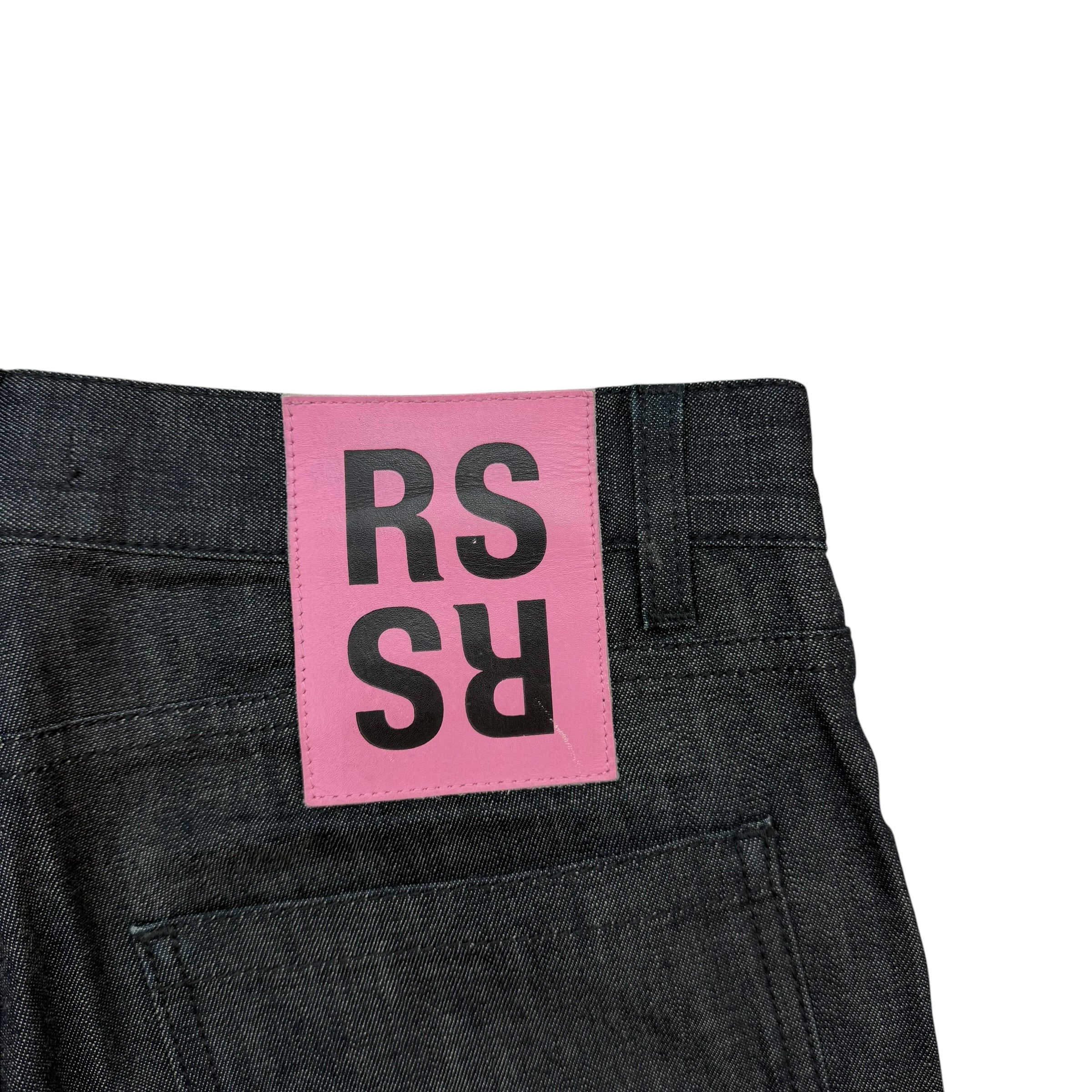 Raf Simons Slim Fit Denim Pants Black Wash