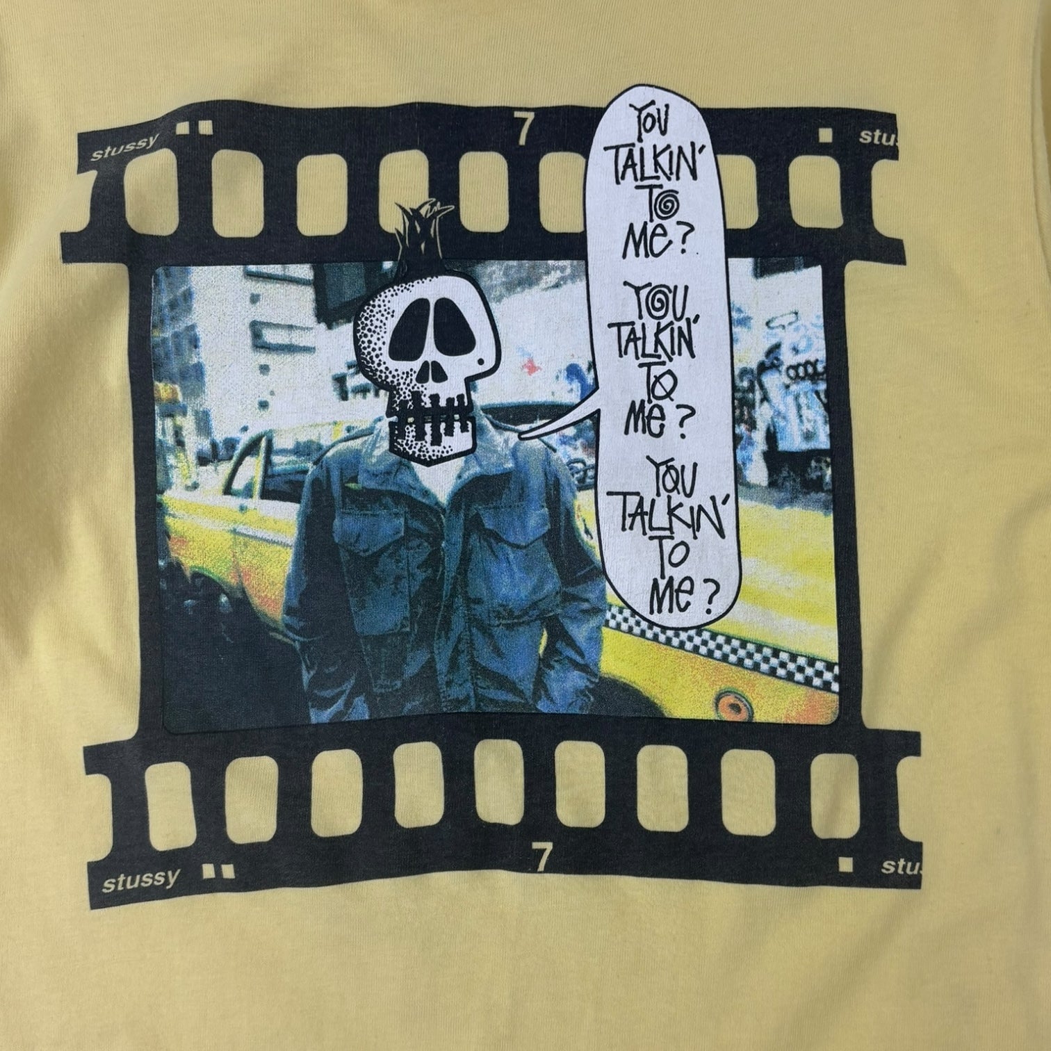 Stussy 2008 Grand Prix La Bree Film Festival T-Shirt Yellow