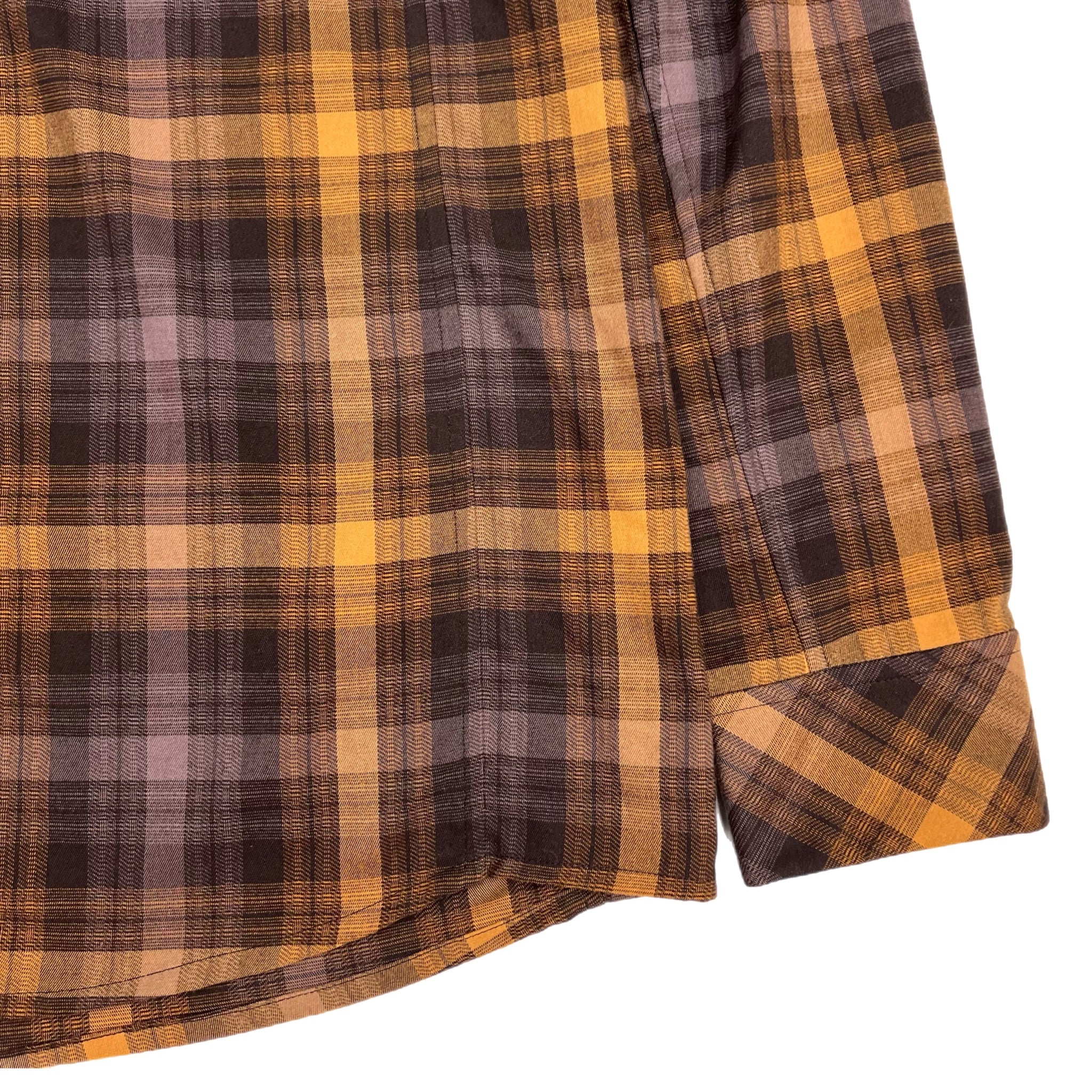 Arc’teryx Gryson Flannel Button Up Shirt Burgundy/Orange