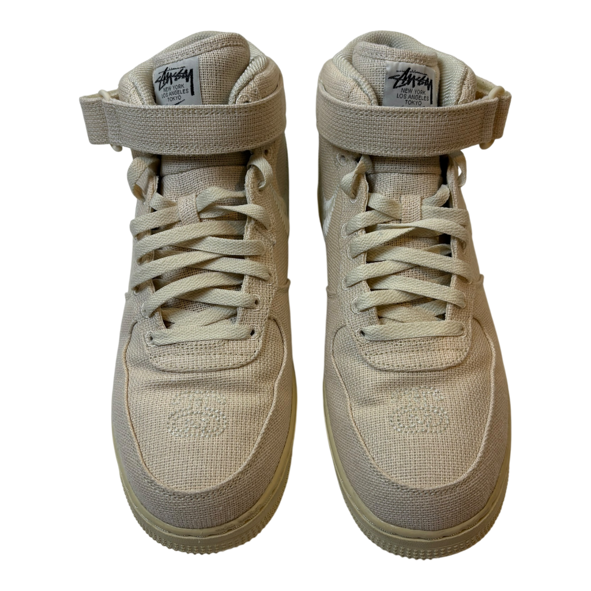 Stussy x Nike Air Force 1 Mid Fossil (Used)