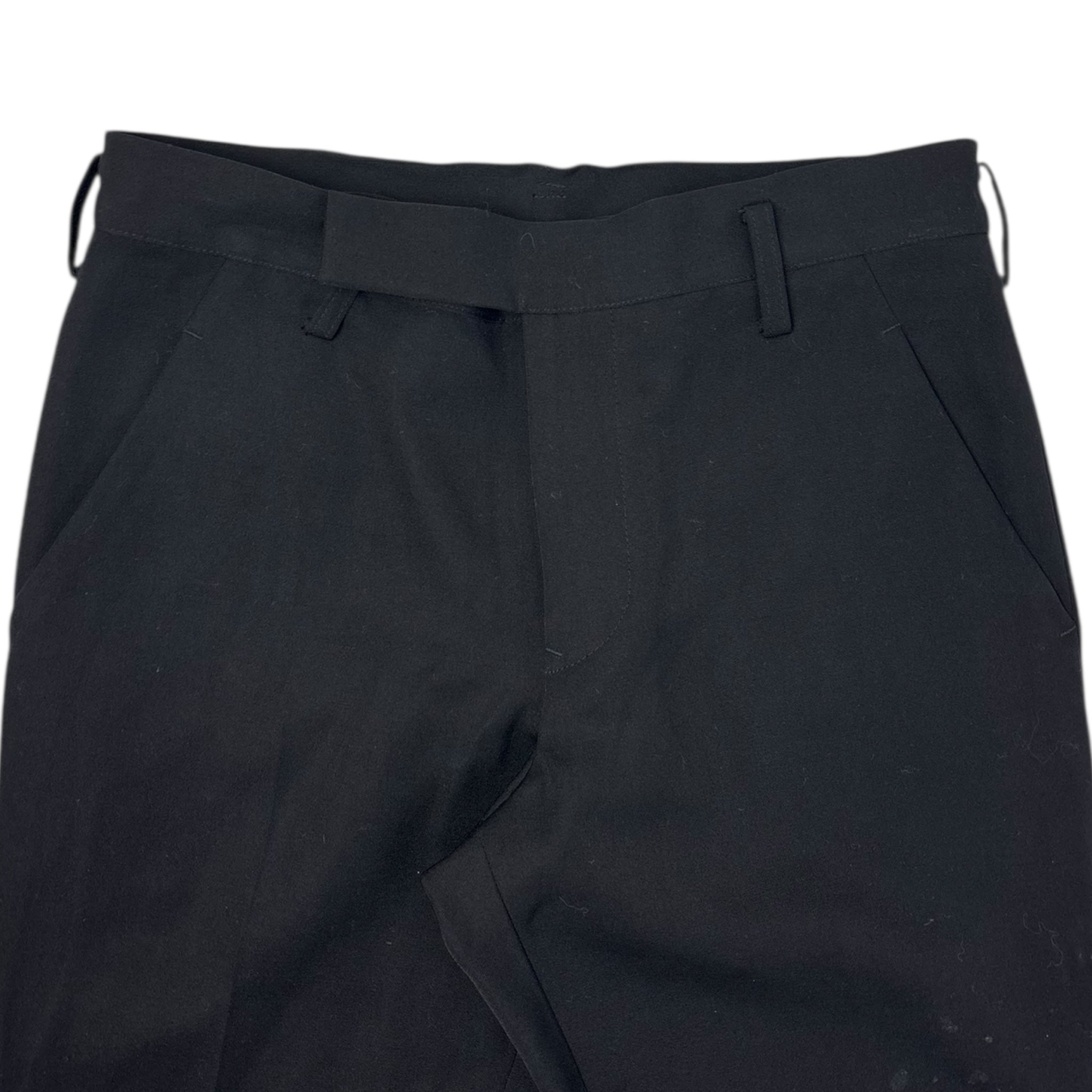 Yohji Yamamoto Y’s Wool Trouser Black